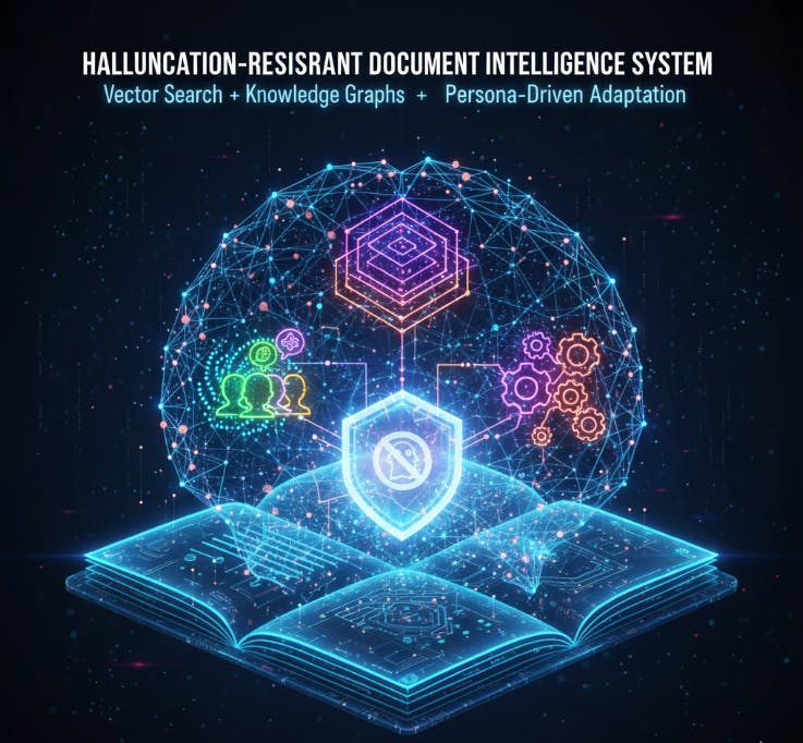 featured image - Stop Hallucinations at the Source: Hybrid RAG That Checks Itself