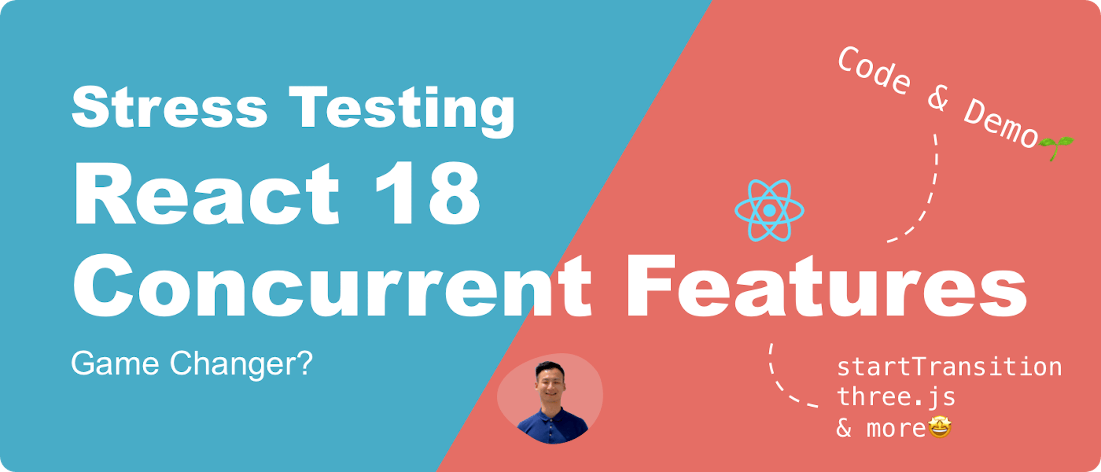 featured image - React 18's Concurrent Rendering for Stress Testing: A 3D Rendering Case Study