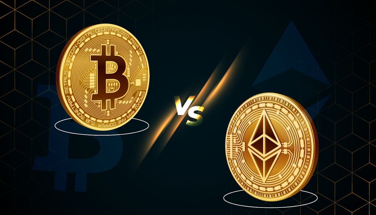 featured image - Bitcoin Vs. Ethereum 2021: The Race To Mass Adoption