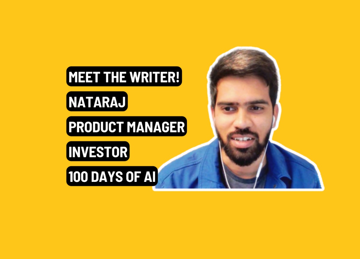 featured image - Meet the Writer: HackerNoon Contributor Nataraj Sindam on Experimenting With AI 