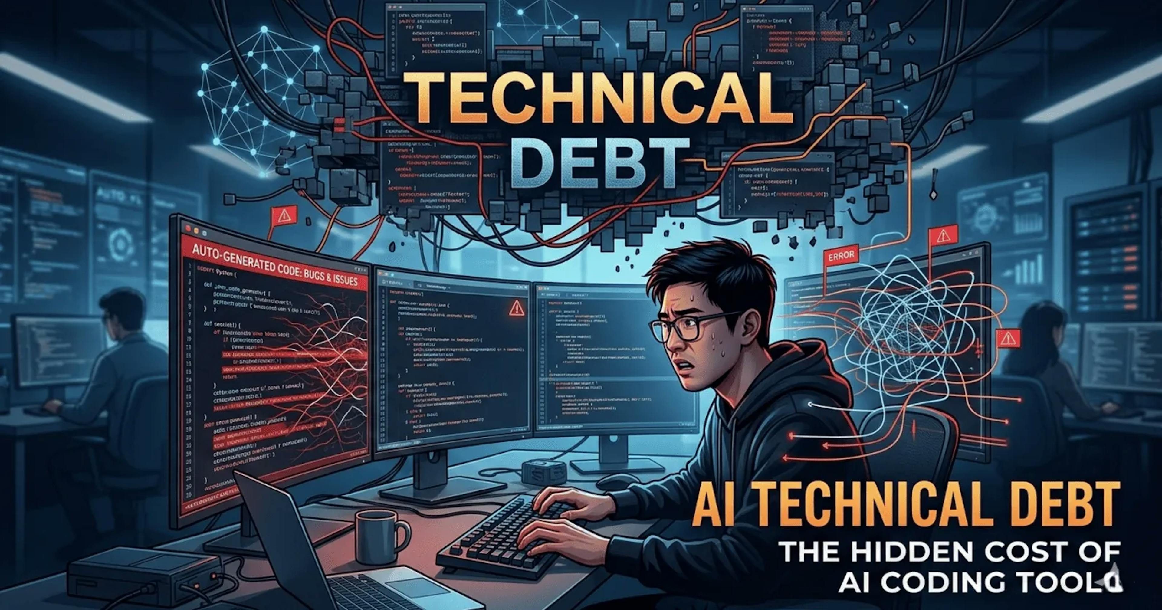 featured image - AI Coding Tools Create Debt Faster Than Teams Can Fix It
