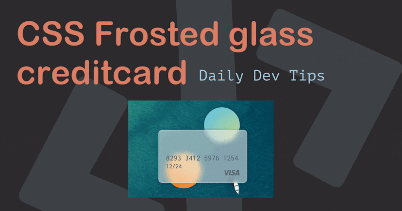/css-recreation-the-frosted-glass-credit-card-design-0a29313c feature image
