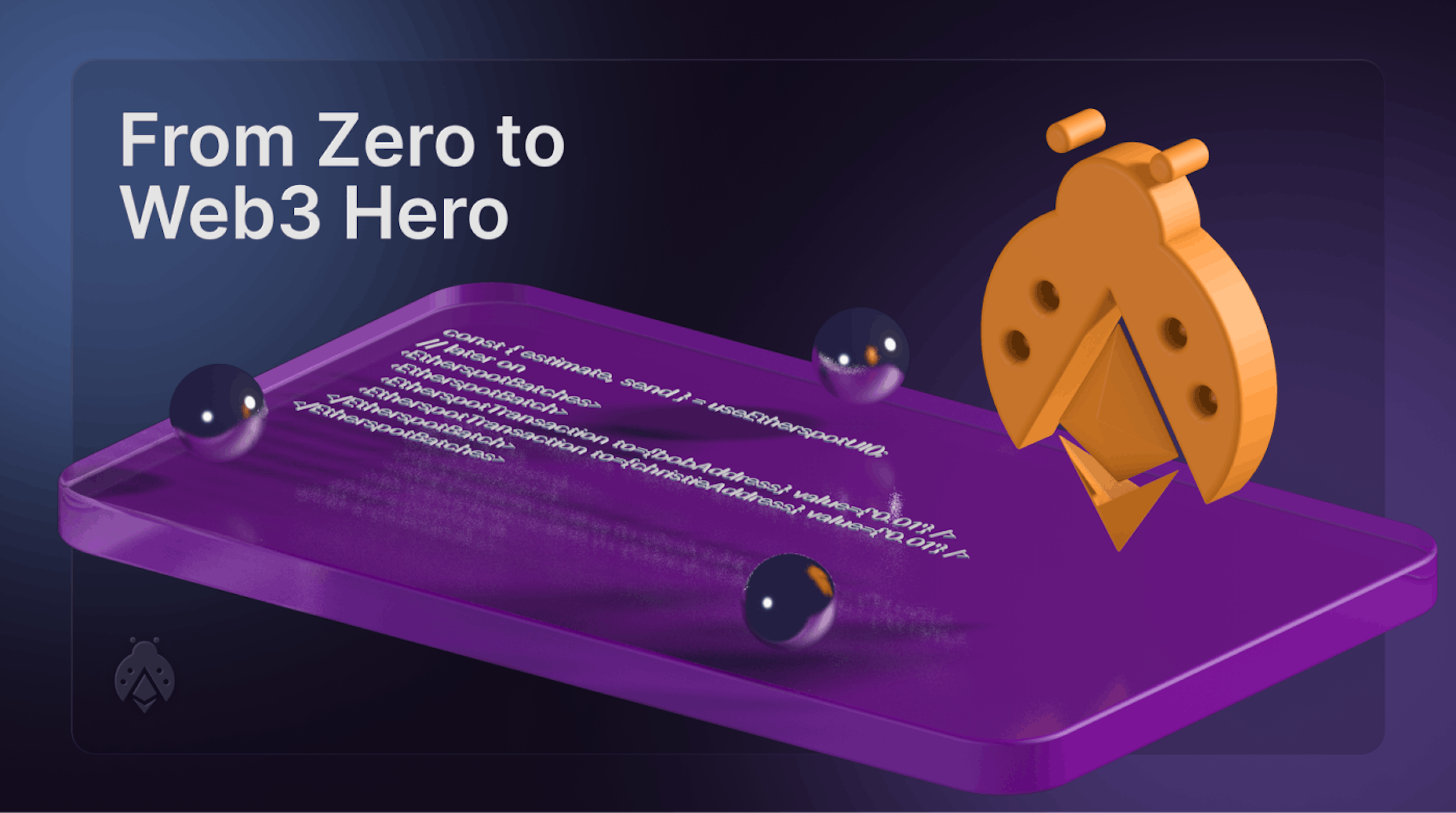 featured image - From Zero to Web3 Hero: creación de una Dapp multicadena desde cero