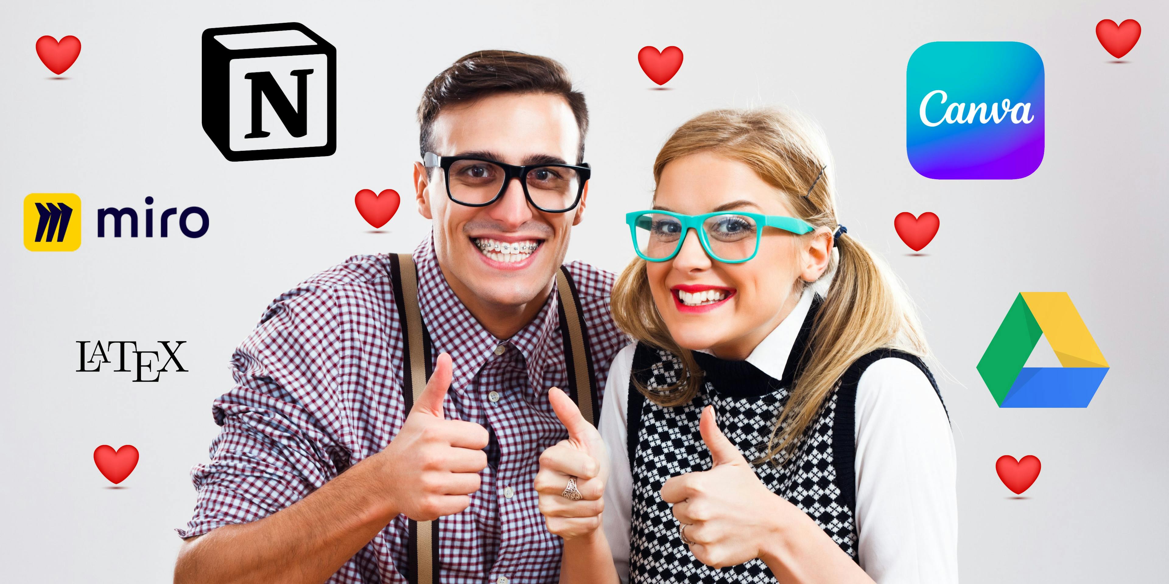 featured image - Using Notion, Miro, Canva, and Latex for your Relationship