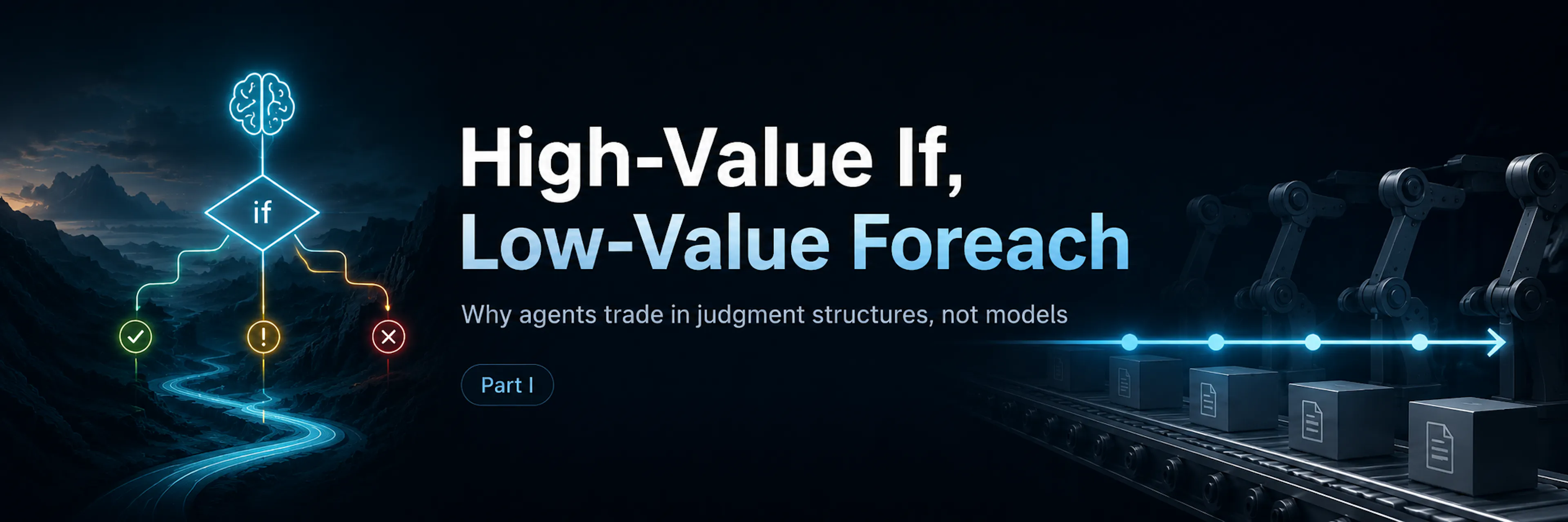 featured image - High-Value If, Low-Value Foreach and the Engineering Logic Behind Reliable AI Agents