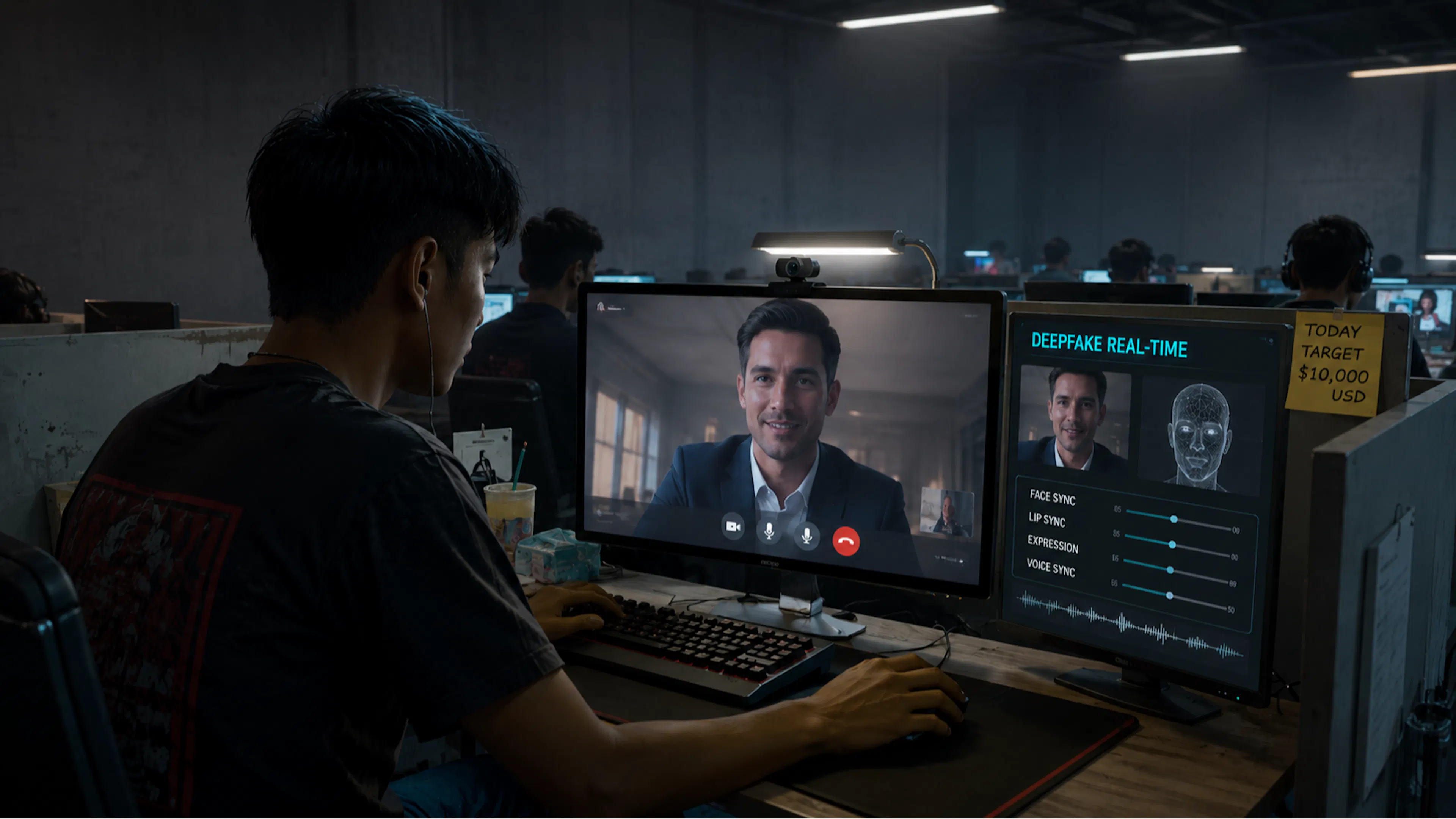 featured image - The Deception Industry: How AI Turned Fraud Into a Market With Salaries, Pricing Models, and KPIs