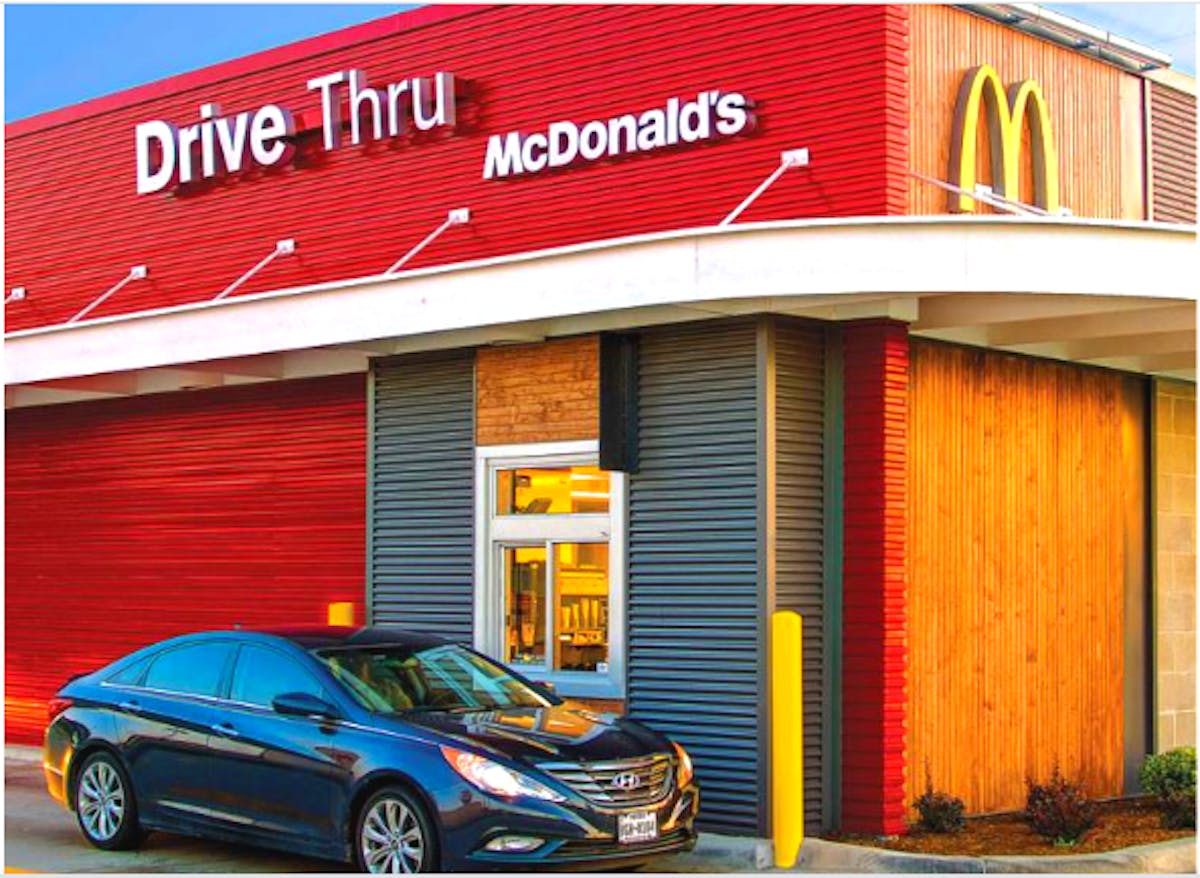 McDonald's Drive-Thru Service Outlet