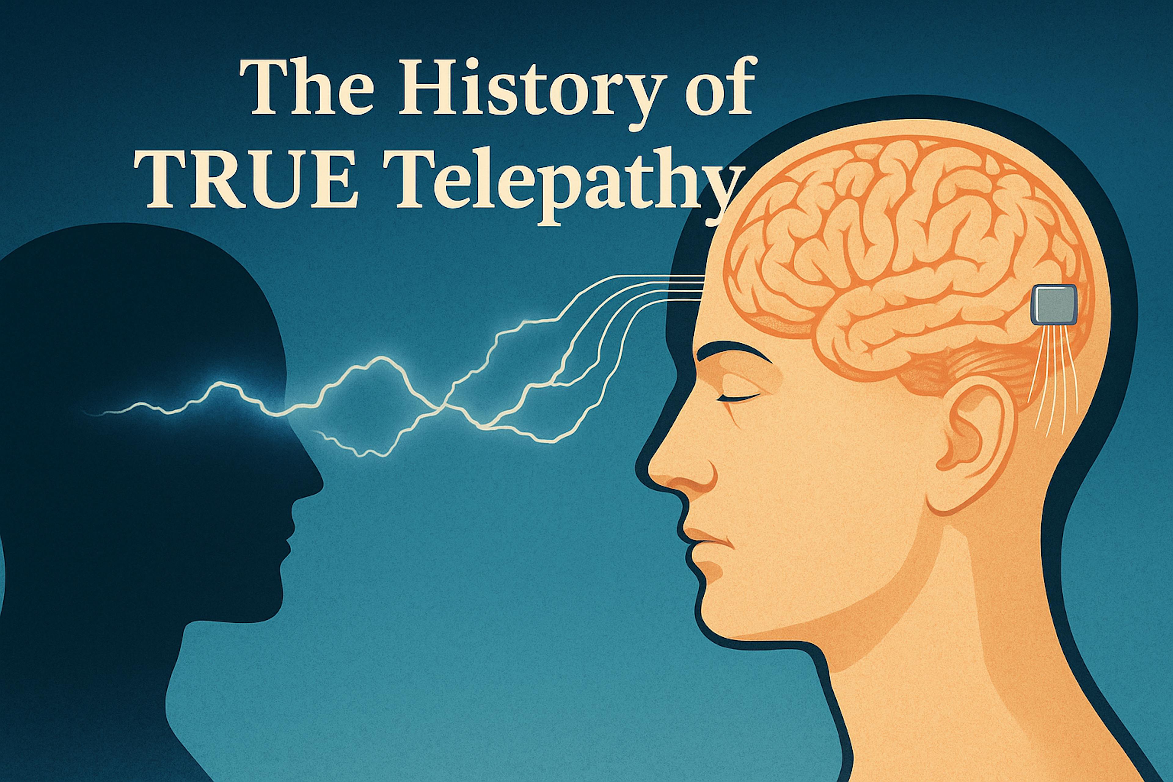 Telepathy Three The History of TRUE Telepathy | HackerNoon