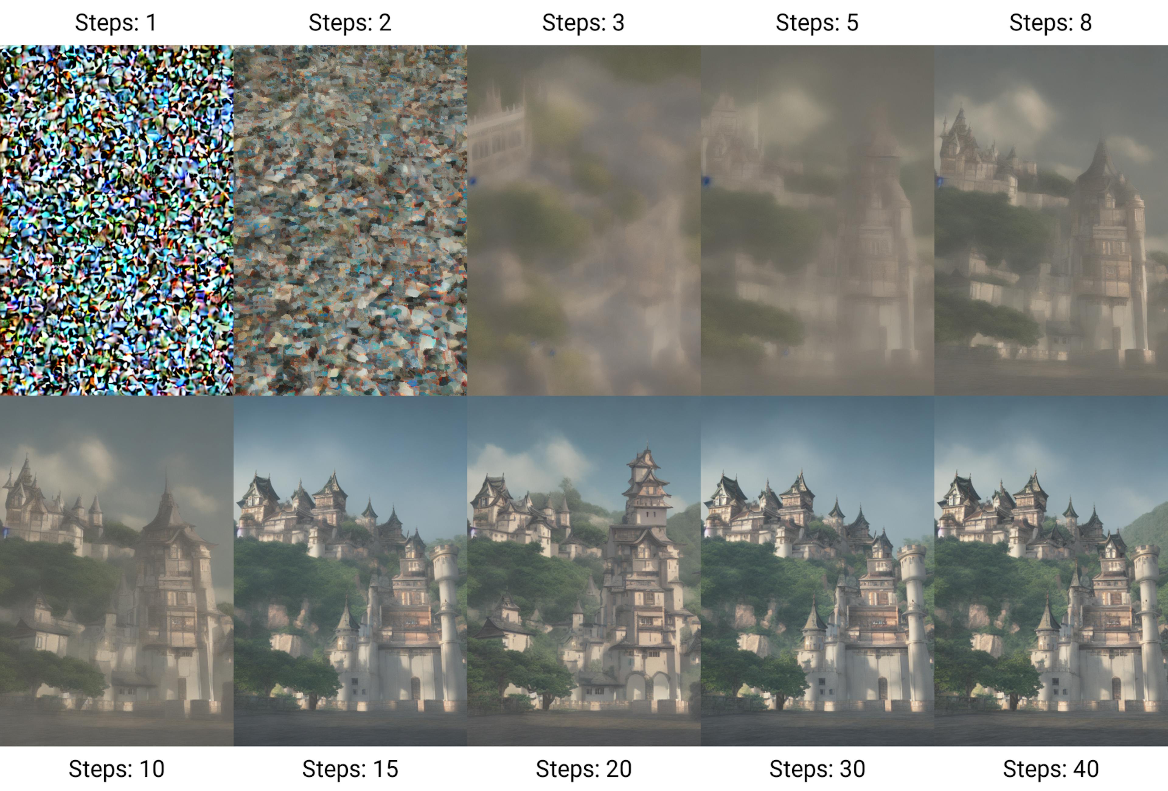 Steps of Stable Diffusion from https://en.wikipedia.org/wiki/Stable_Diffusion 