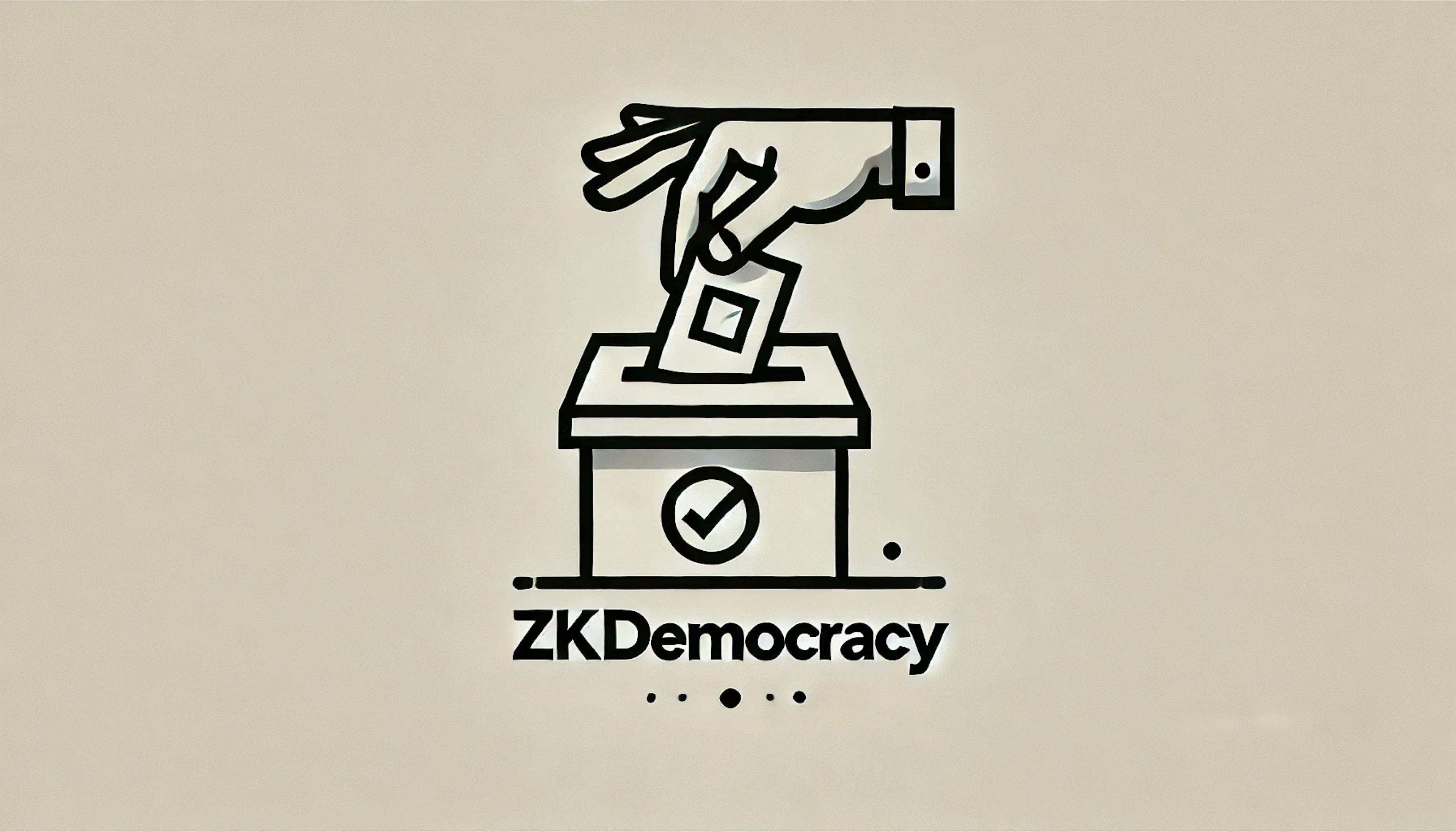 featured image - ZkDemocracy: the Easiest Solution for Zero-knowledge Proof-based Anonymous Voting