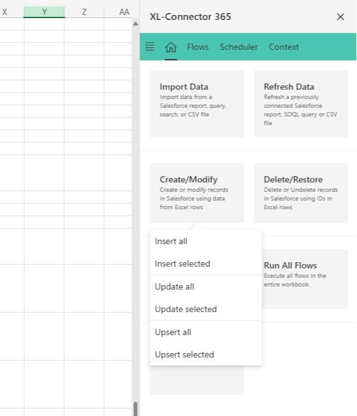 Bulk Actions With XL-Connector 365