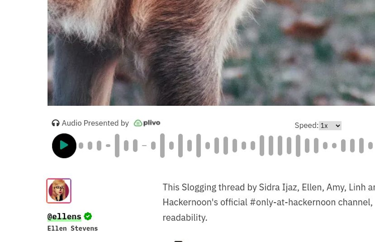 featured image - Synthetically Generated Audio Ads on HackerNoon Have Dropped!