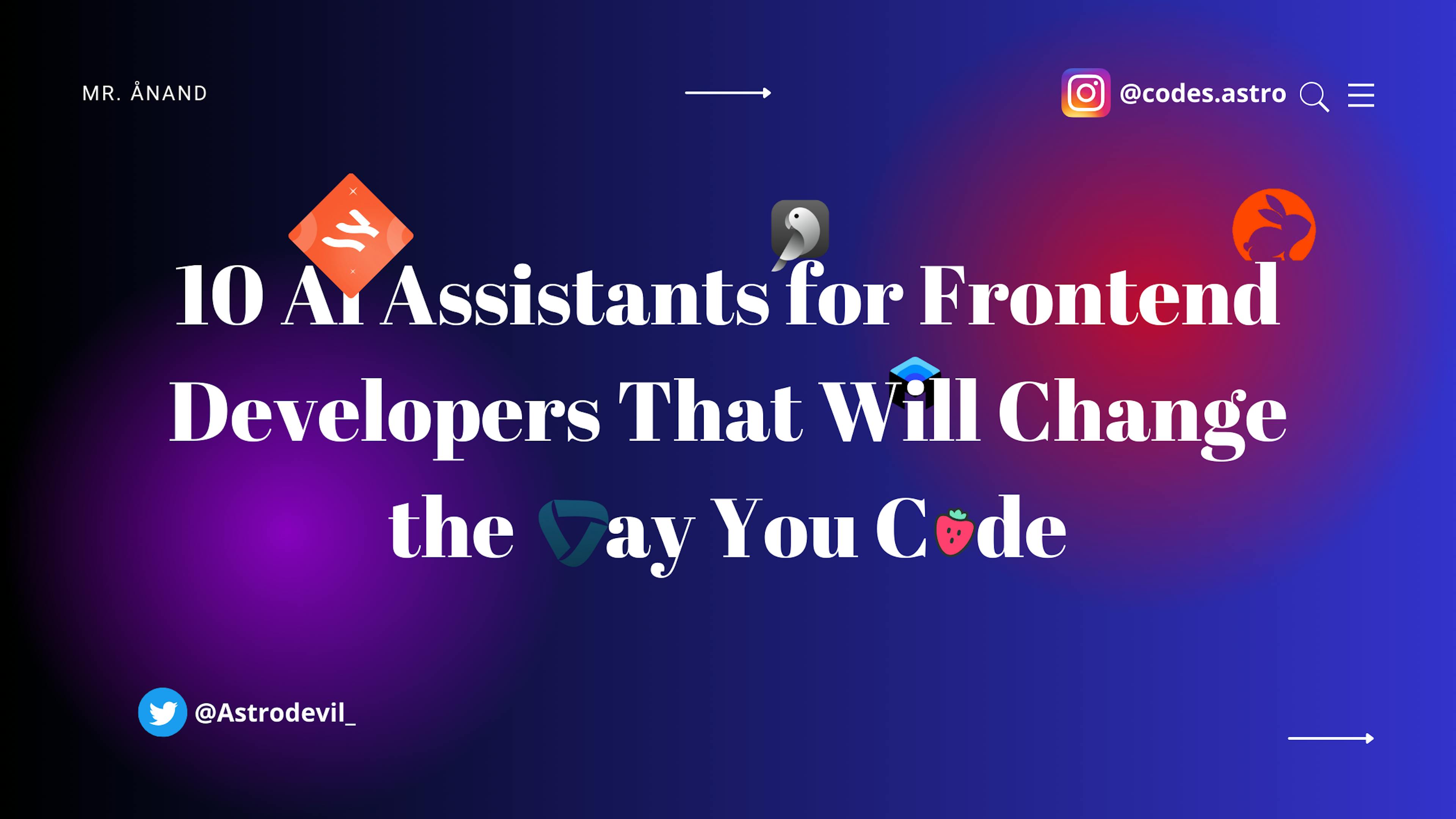 featured image - The Best AI Assistants for Frontend Developers That Will Change the Way You Code