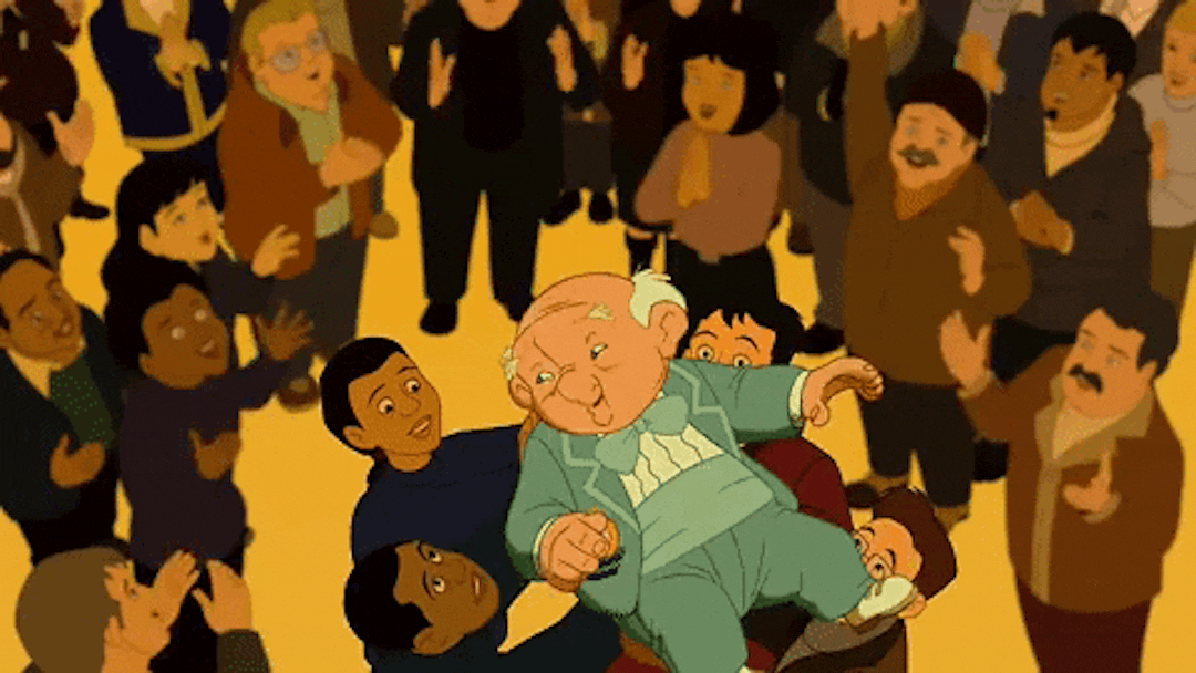 You're great. Let us lift you up. | GIF by filmeditor
