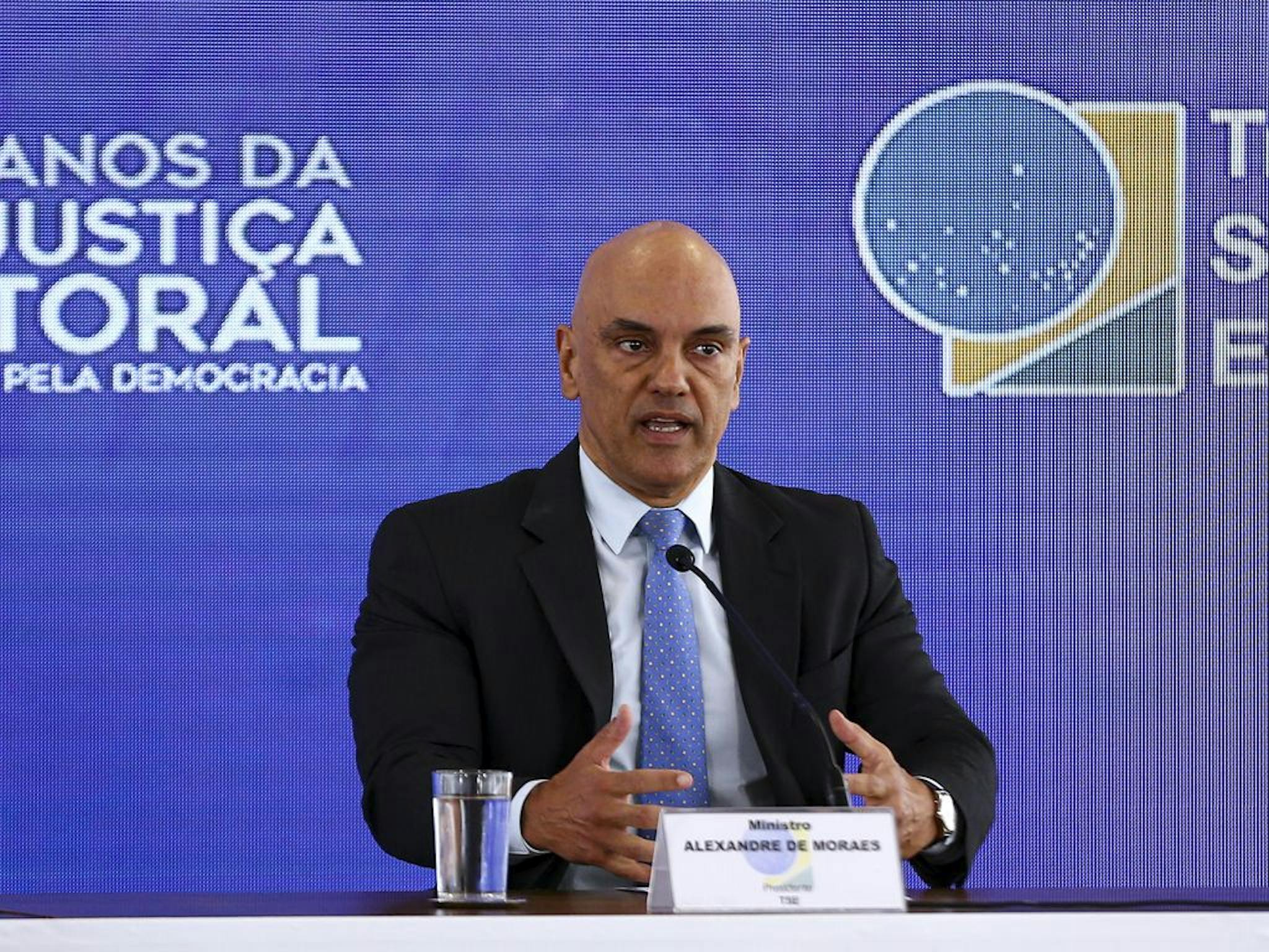 President of the Superior Electoral Court and judge of the Supreme Court Alexandre de Moraes. Image courtesy of TSE