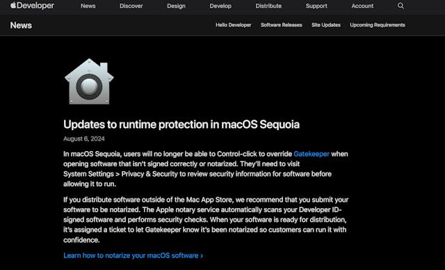 /installing-open-source-software-on-your-macos-may-be-coming-to-an-end feature image