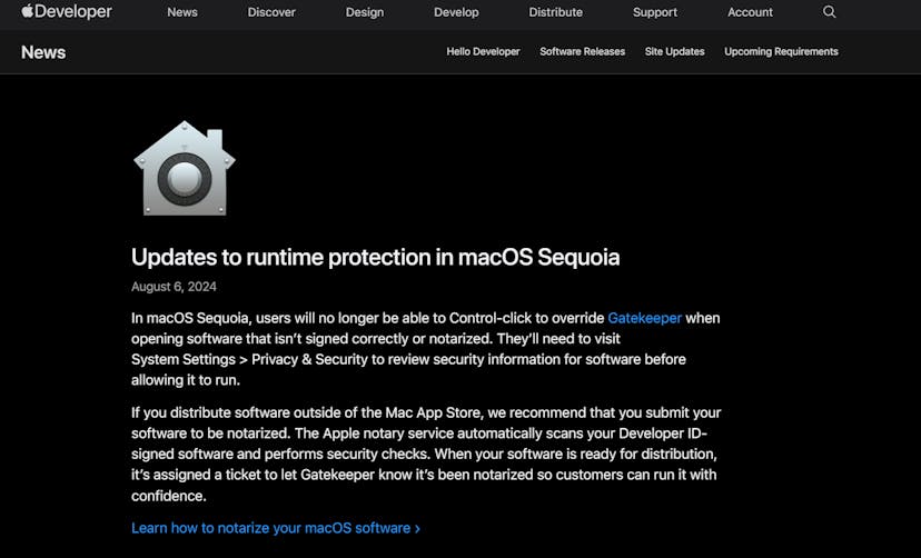 /installing-open-source-software-on-your-macos-may-be-coming-to-an-end feature image