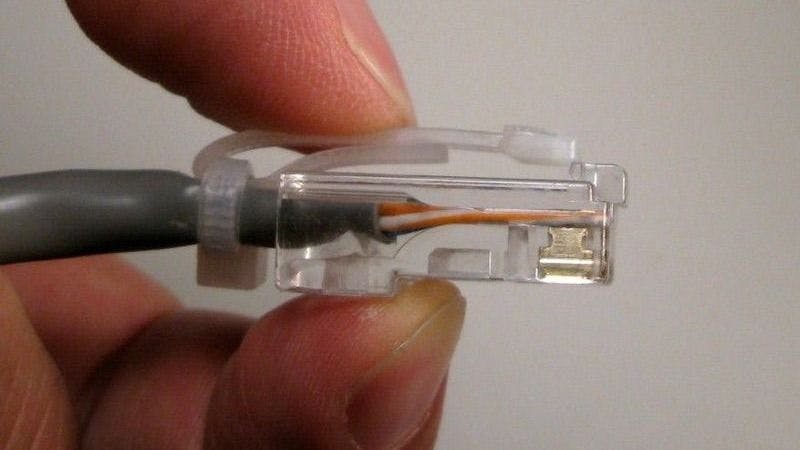 networking - The locking clip/tab on my Ethernet cable's plug is