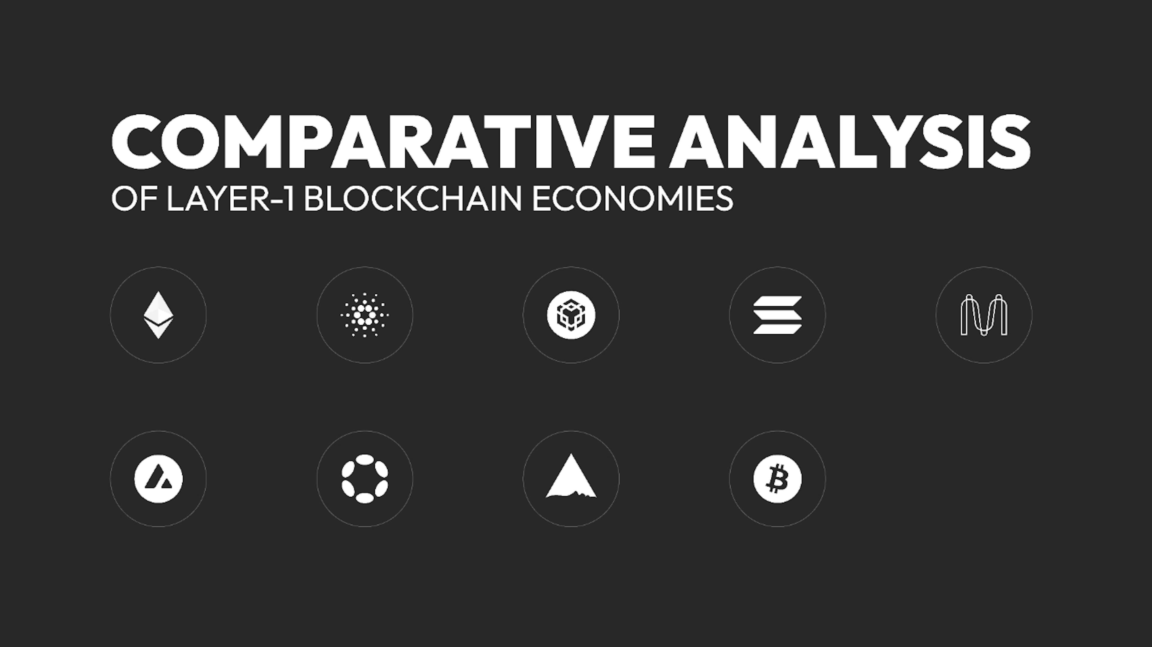 featured image - レイヤー1ブロックチェーン経済の比較分析