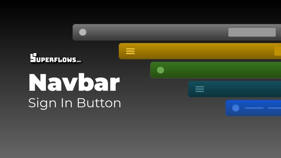 featured image - Adding a 'Sign In' Button to your React Navbar