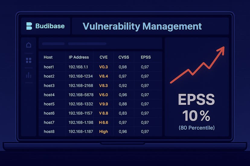 /no-code-epss-powered-vulnerability-management-in-budibase feature image