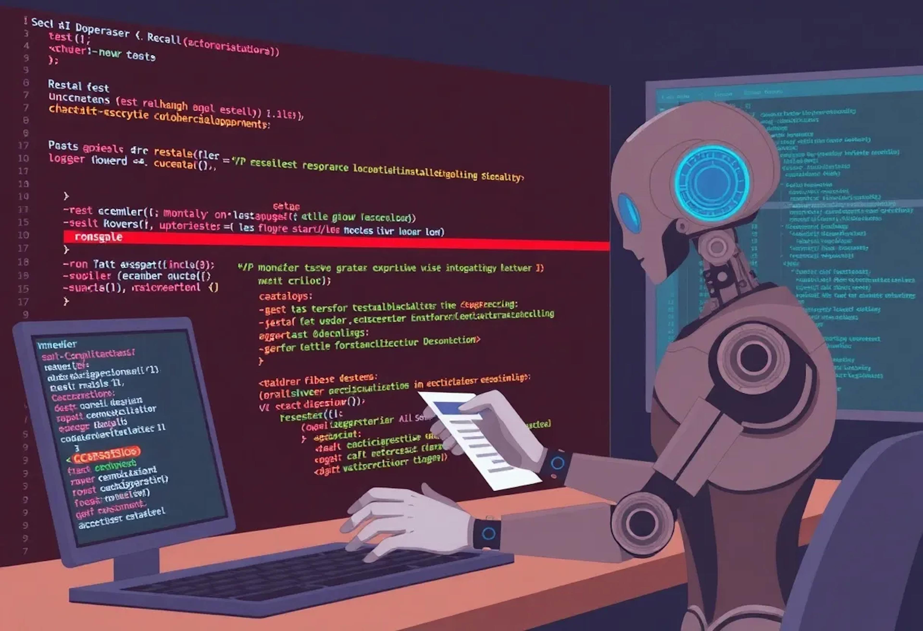 featured image - New Training Method Helps AI Coding Agents Debug More Efficiently