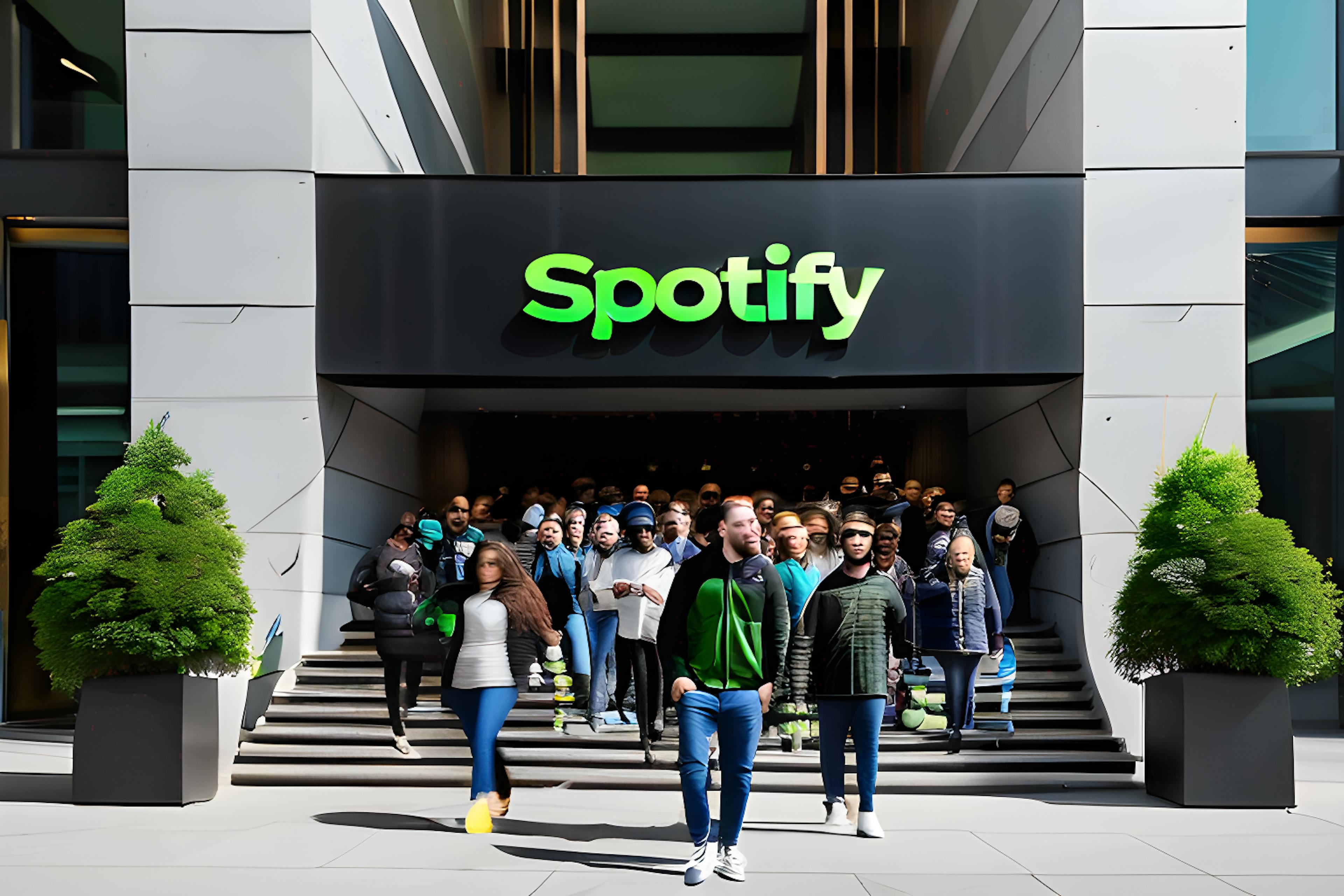 featured image - 1500 empleados concluyen su tiempo con Spotify en su tercera ronda de despidos este año