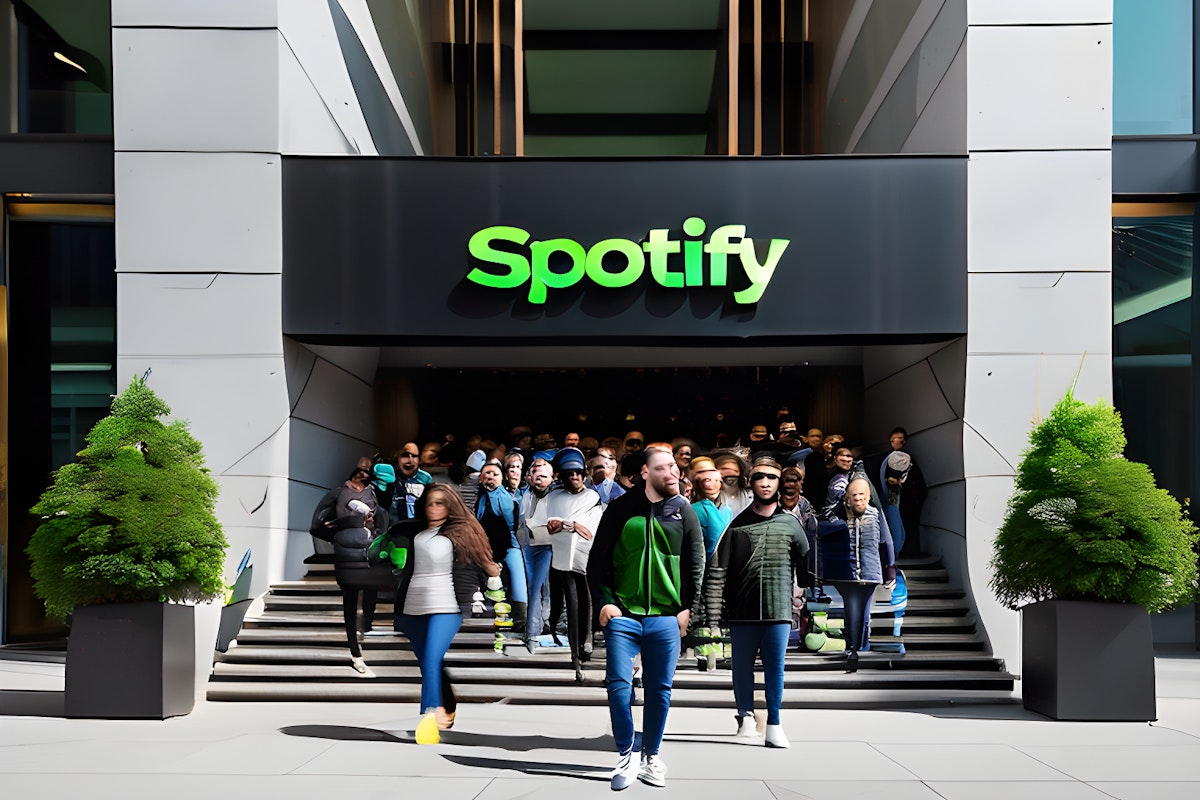 featured image - 1500 Employees Wrap Up Their Time with Spotify in Its Third Round of Layoffs this Year