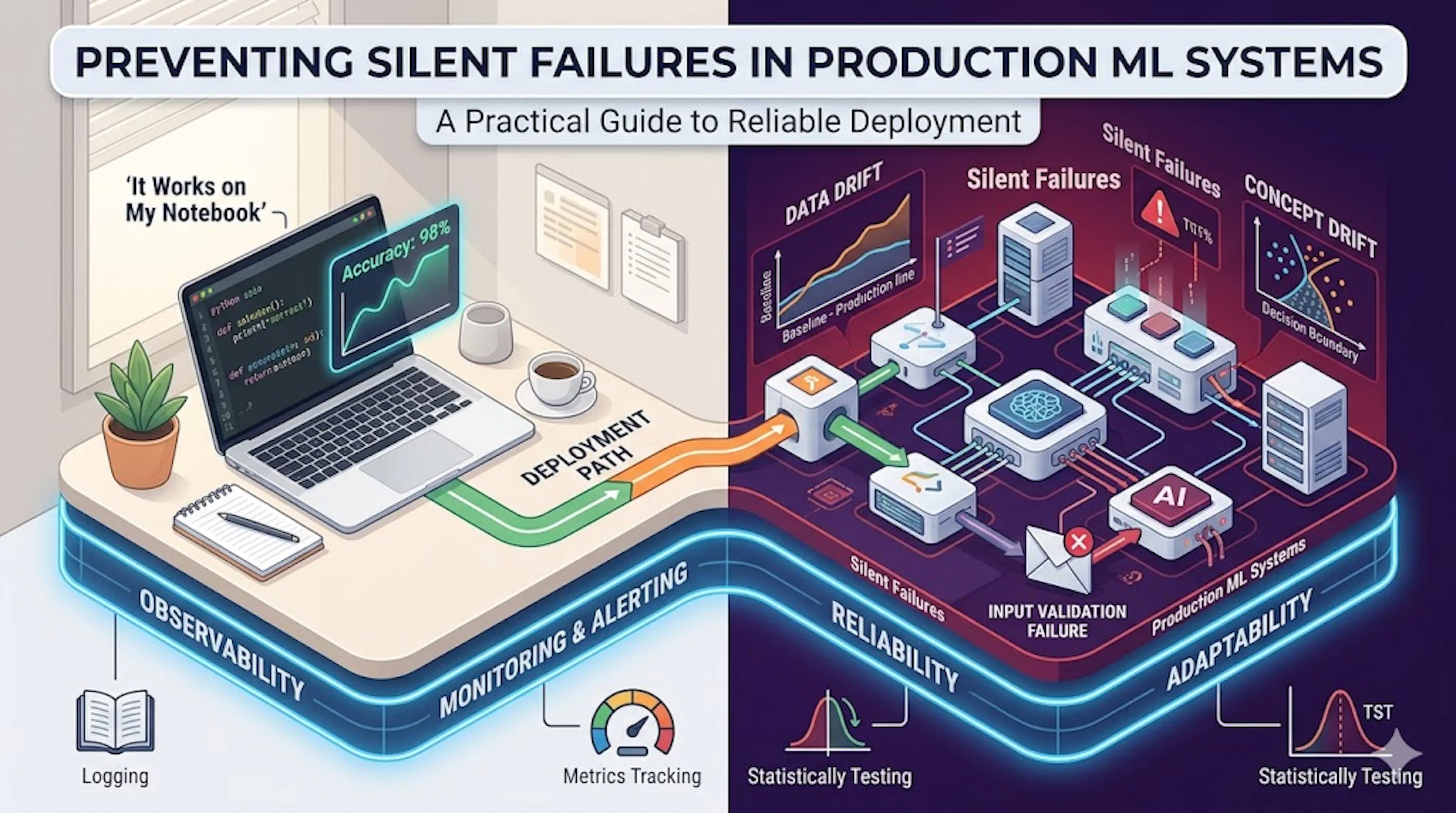 featured image - How to Build Production ML Systems That Detect Failure Early