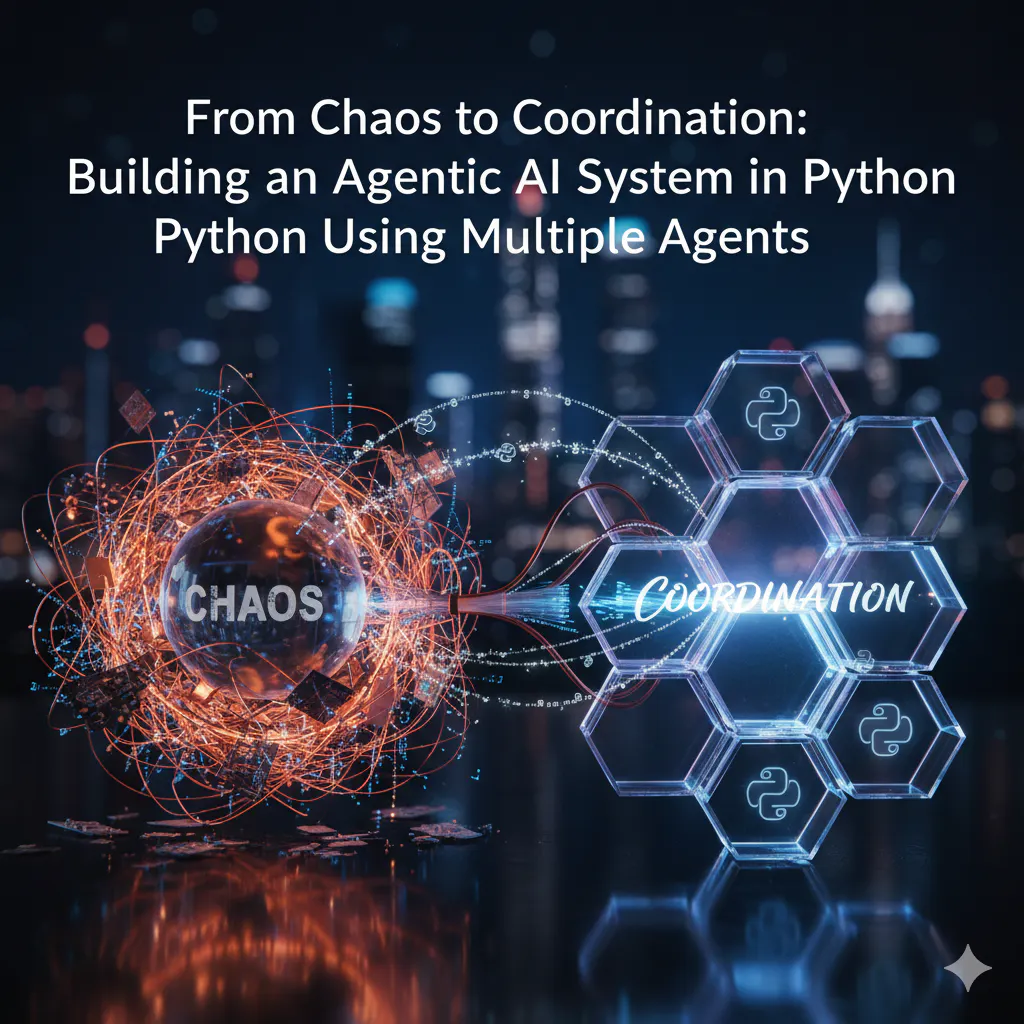featured image - Building a Multi-Agent AI System in Python for More Reliable Outputs