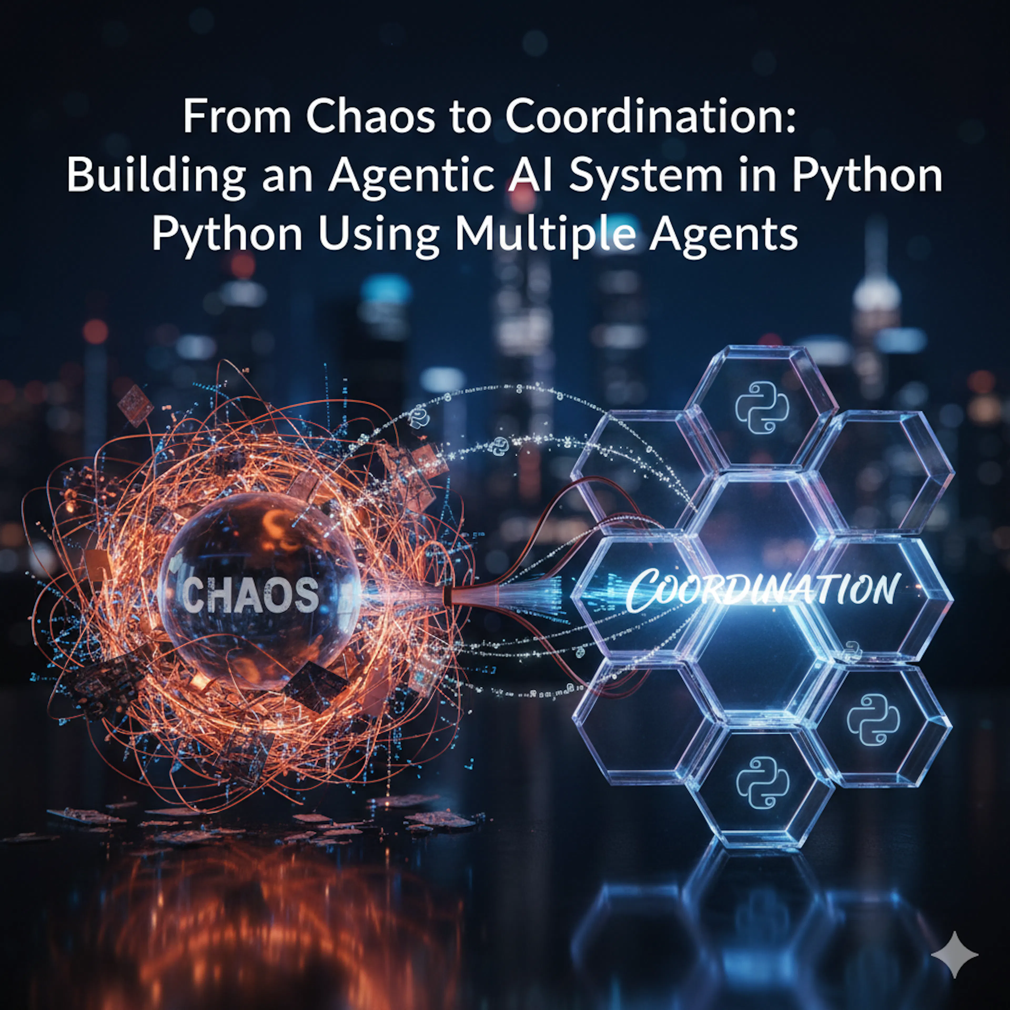 featured image - Building a Multi-Agent AI System in Python for More Reliable Outputs