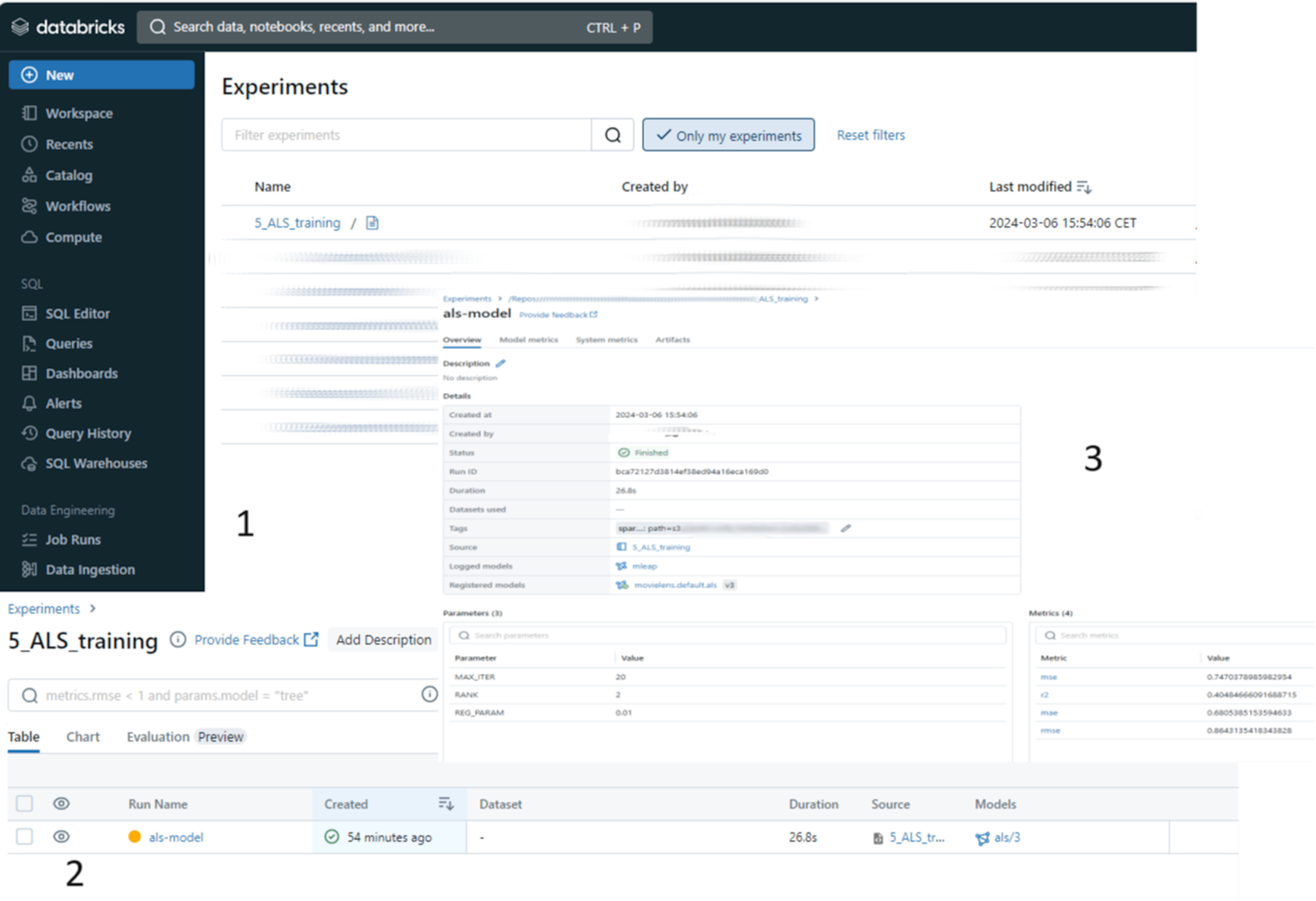 experiment tracking