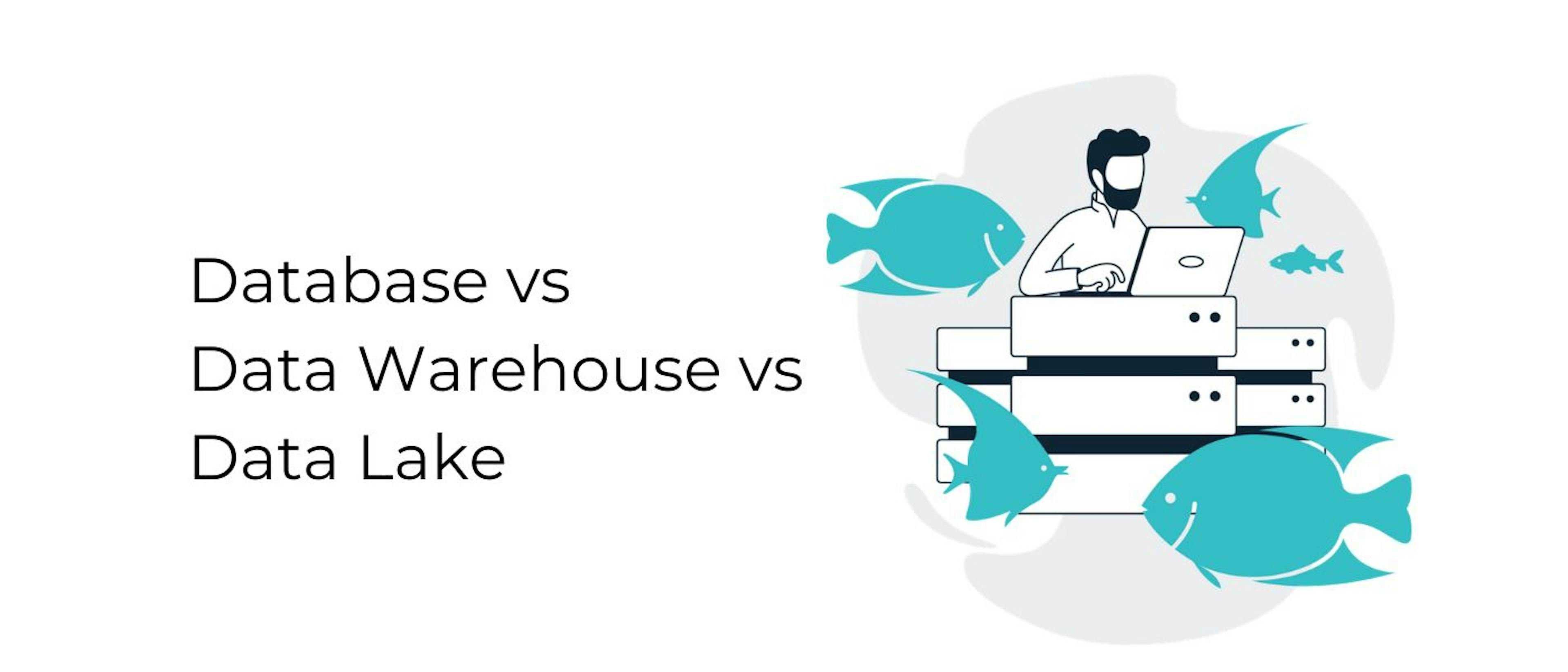 Database Vs Data Warehouse Vs Data Lake: A Simple Explanation | HackerNoon