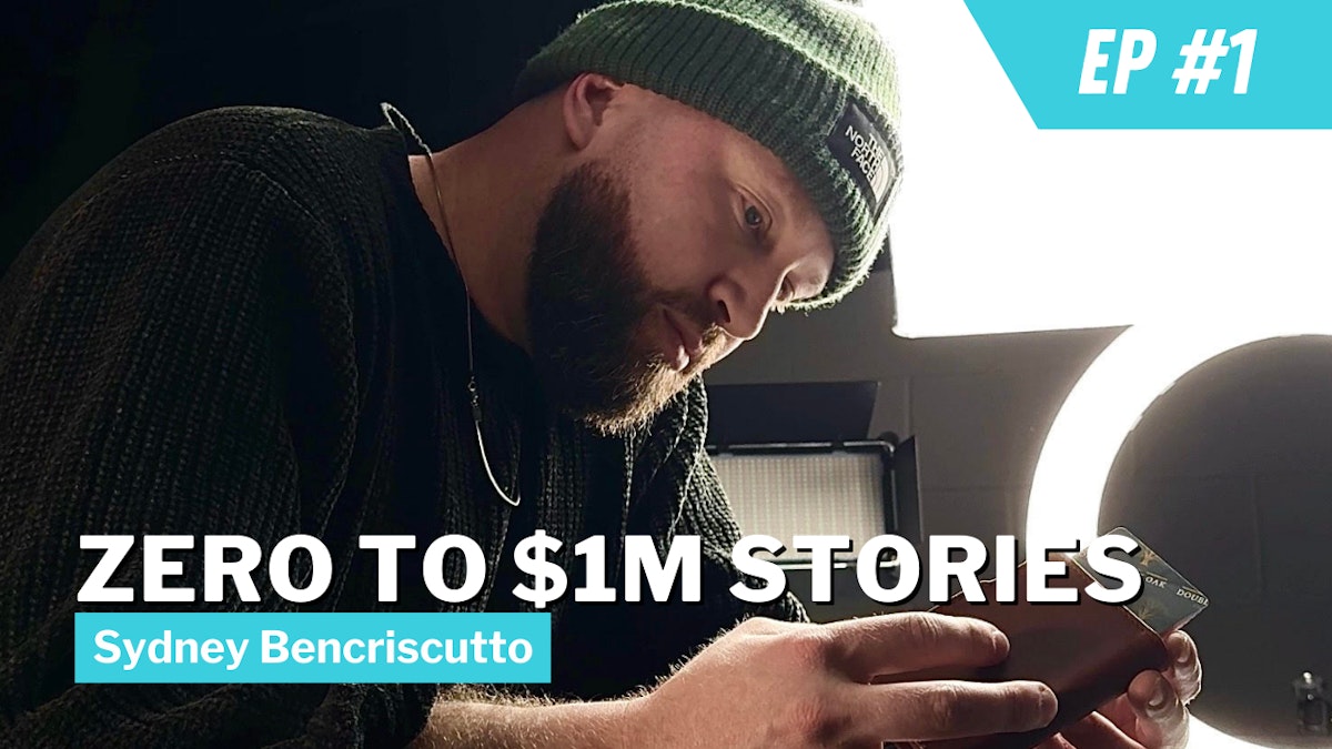featured image - Sydney Bencriscutto on His Journey From Music Artist to Options Trader to eCommerce Success