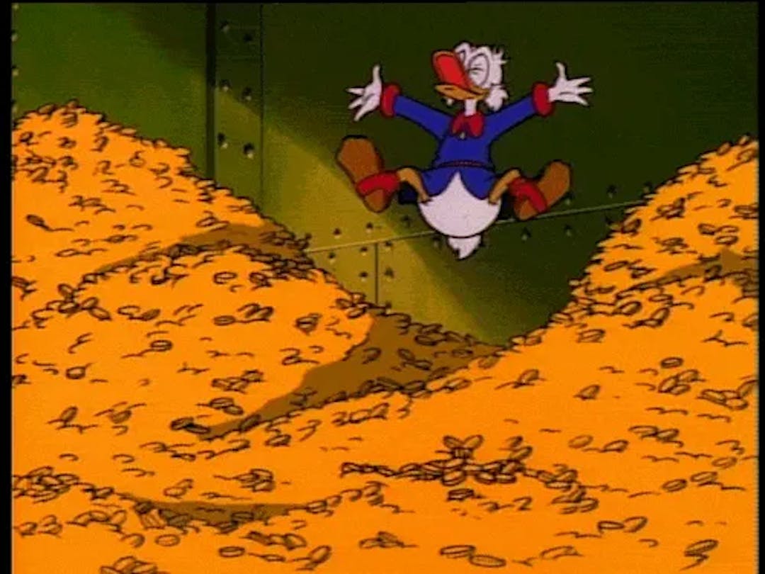 Scrooge McDuck via GIPHY