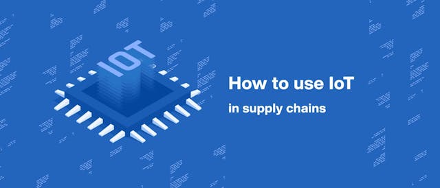 /how-to-use-iot-in-supply-chains feature image