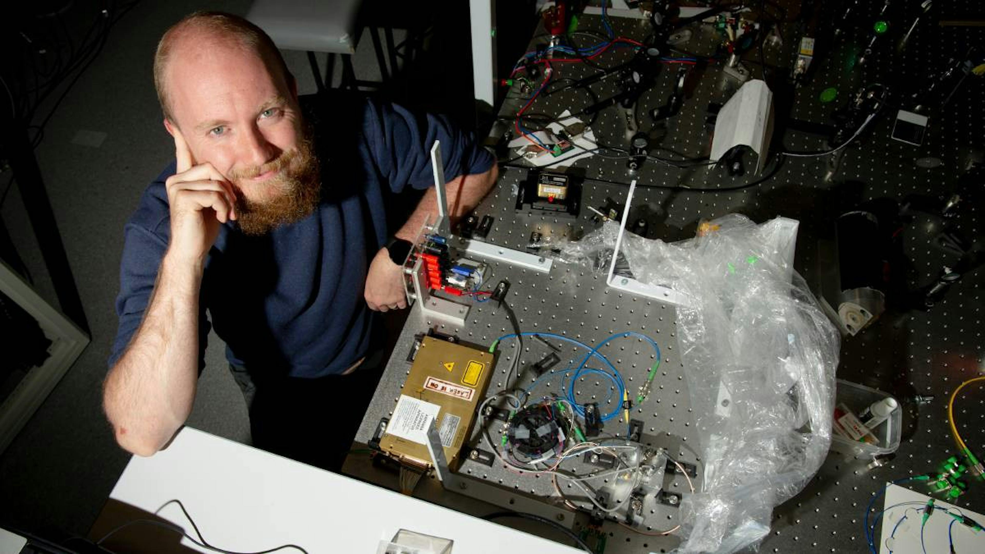 Dr Aaron Tranter of ANU