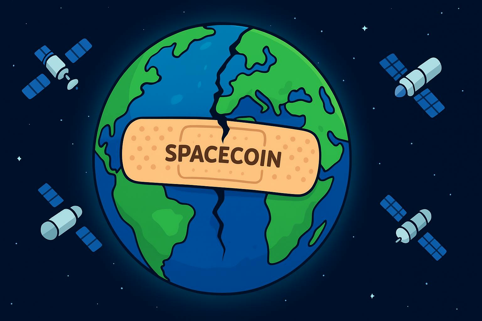 featured image - Is Spacecoin on a Mission to Save The World?! - Introducing Internet Decentralization