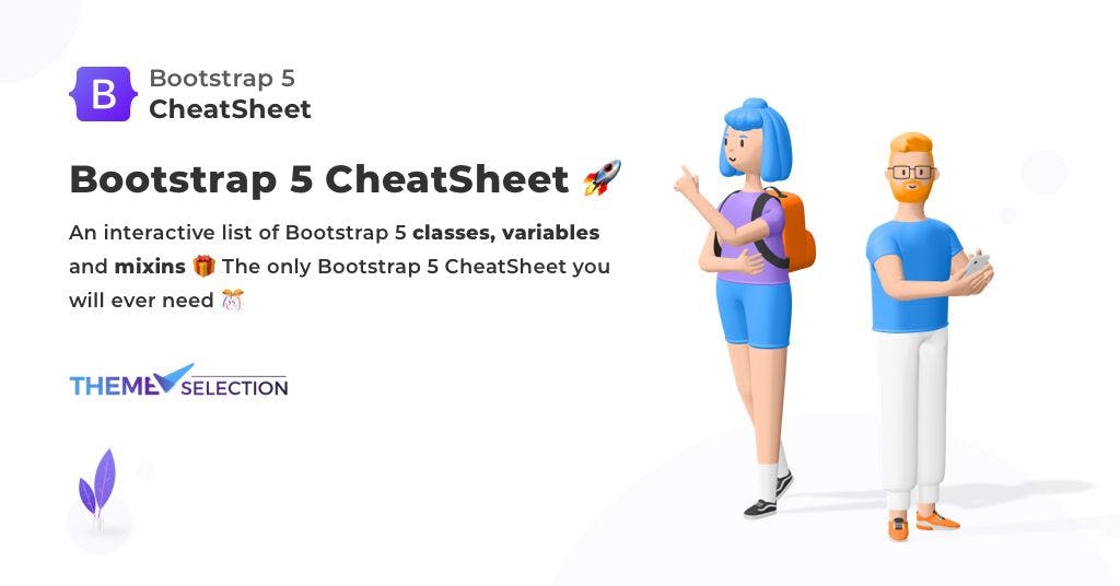 featured image - The Most Amazing Bootstrap 5 CheatSheet💥