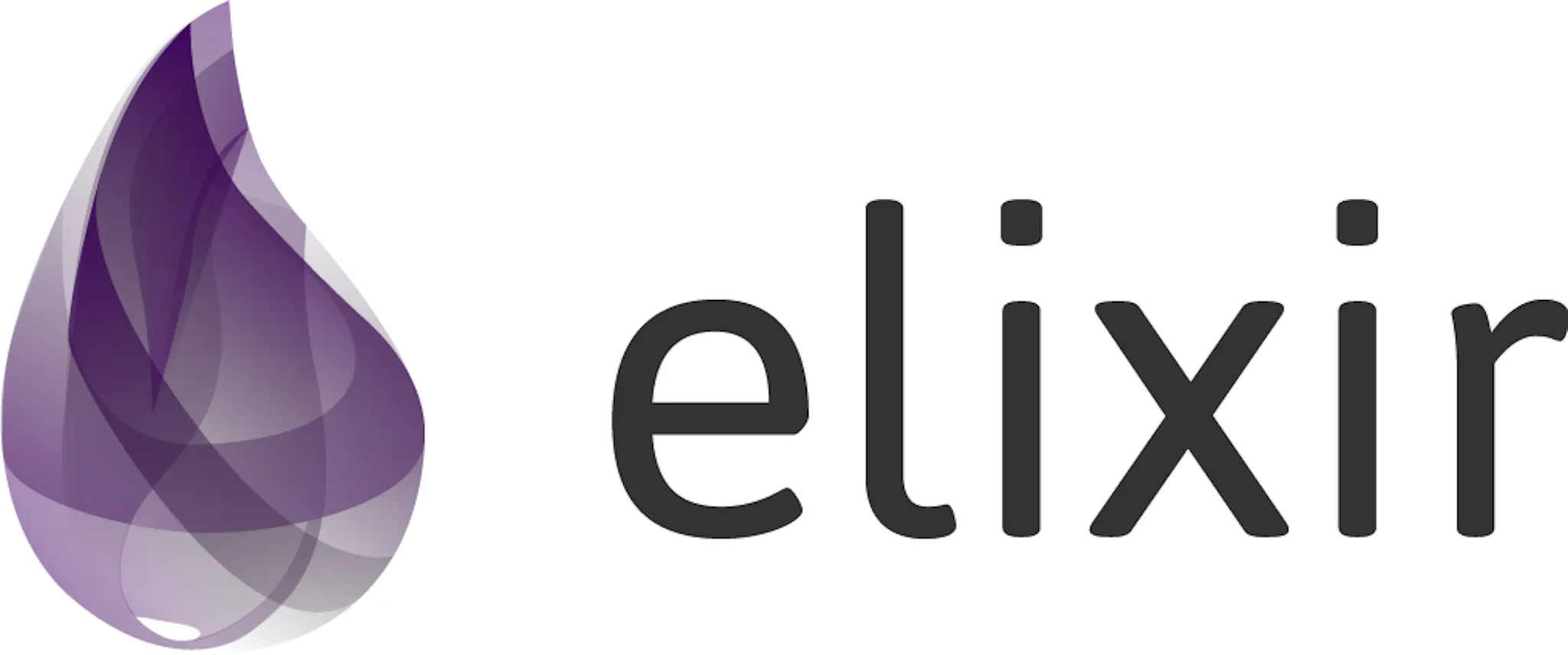 The Elixir programming language logo