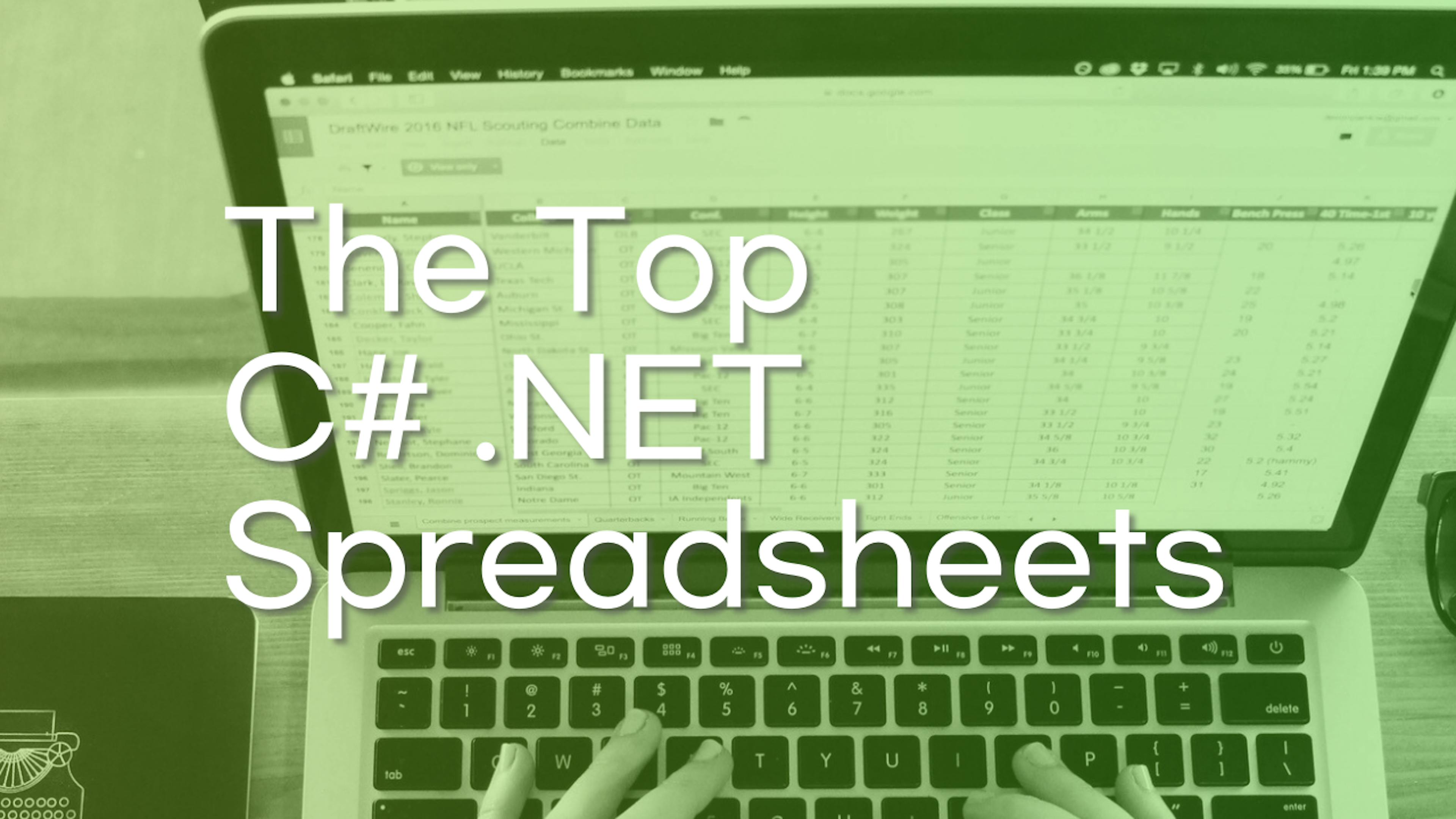 featured image - The Top C# .NET Spreadsheets