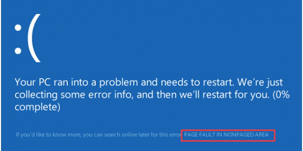 featured image - How to Fix Page Fault in Nonpaged Area BSOD Error on Windows 10