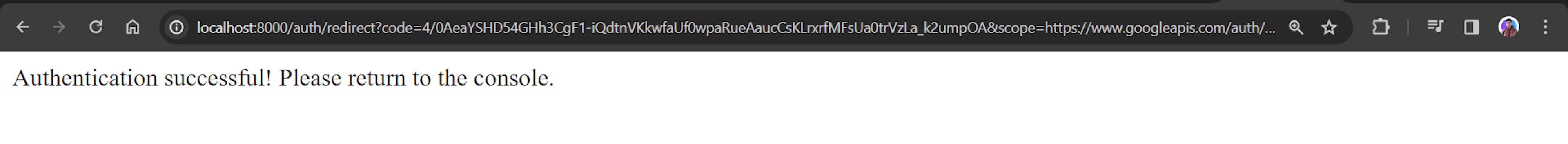 /auth/route de redirection