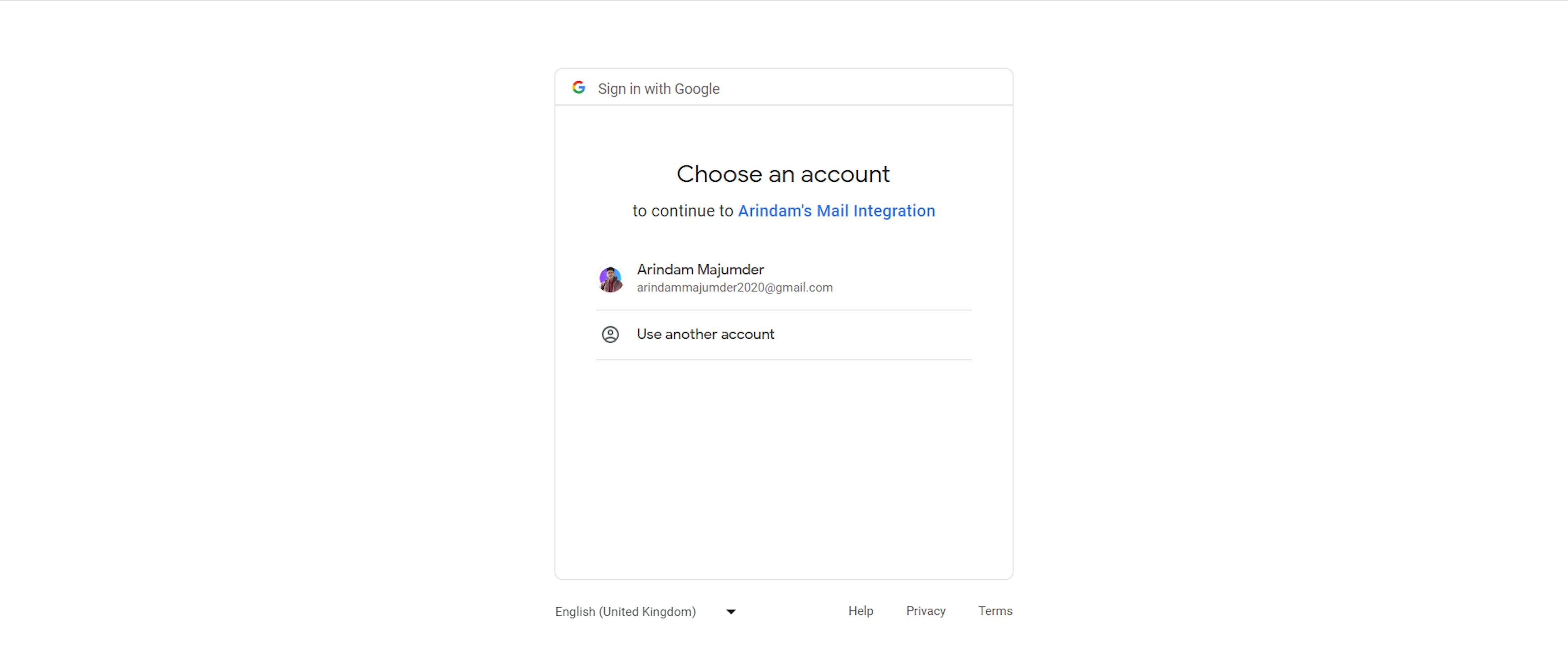 Page de connexion