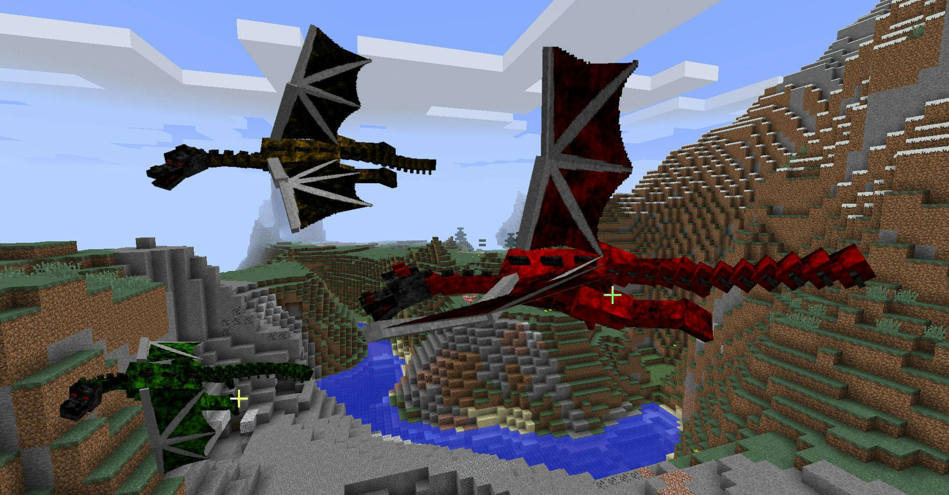 minecraft how to train your dragon mods
