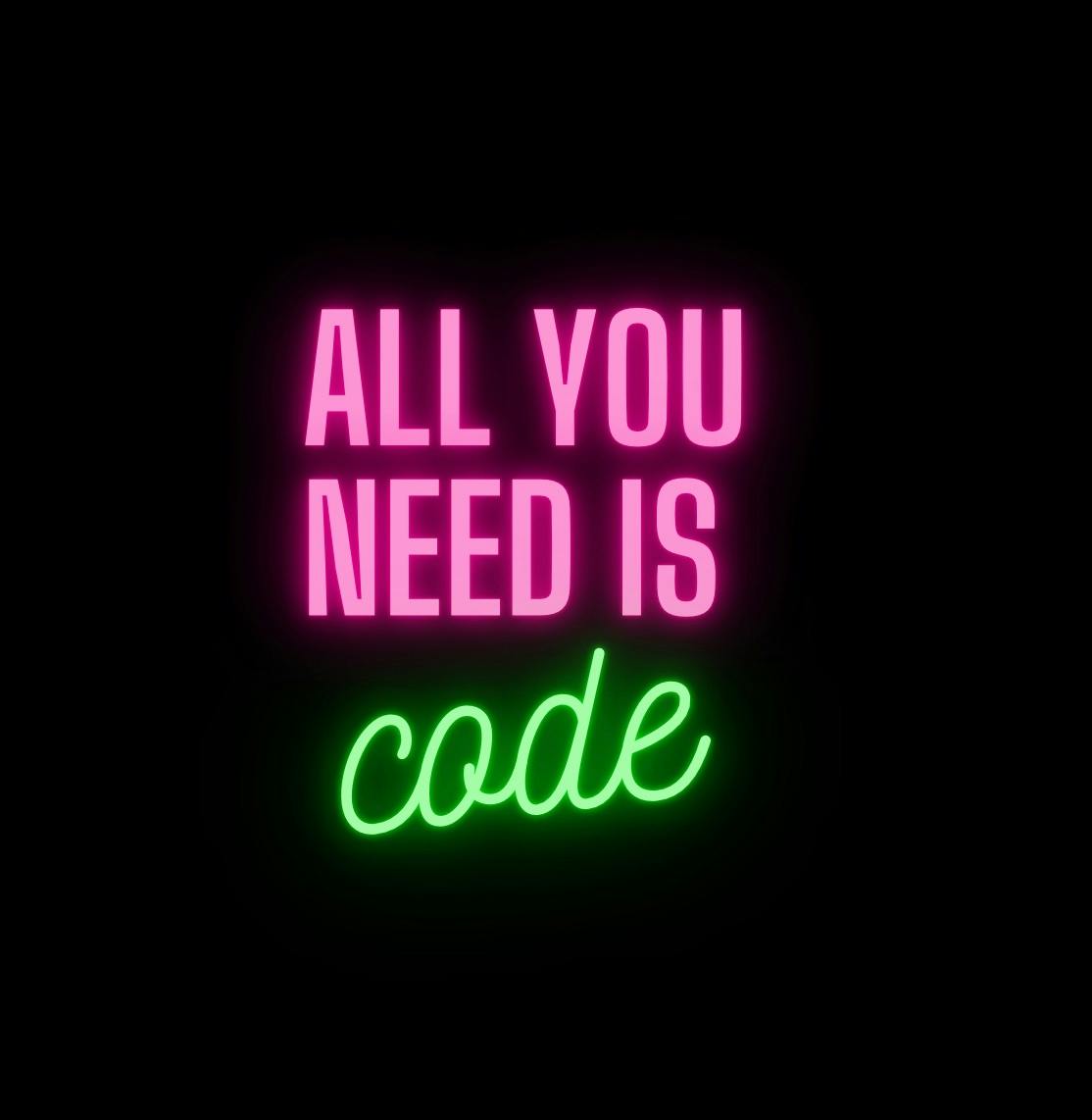All you need is code  HackerNoon profile picture