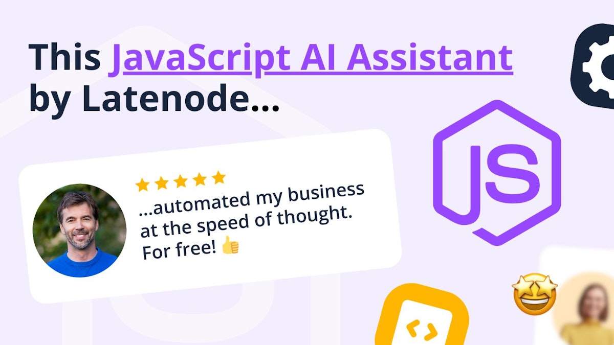 featured image - Coding with Latenode's AI + JavaScript Assistant: A Low-Code Platform for Simplified Development