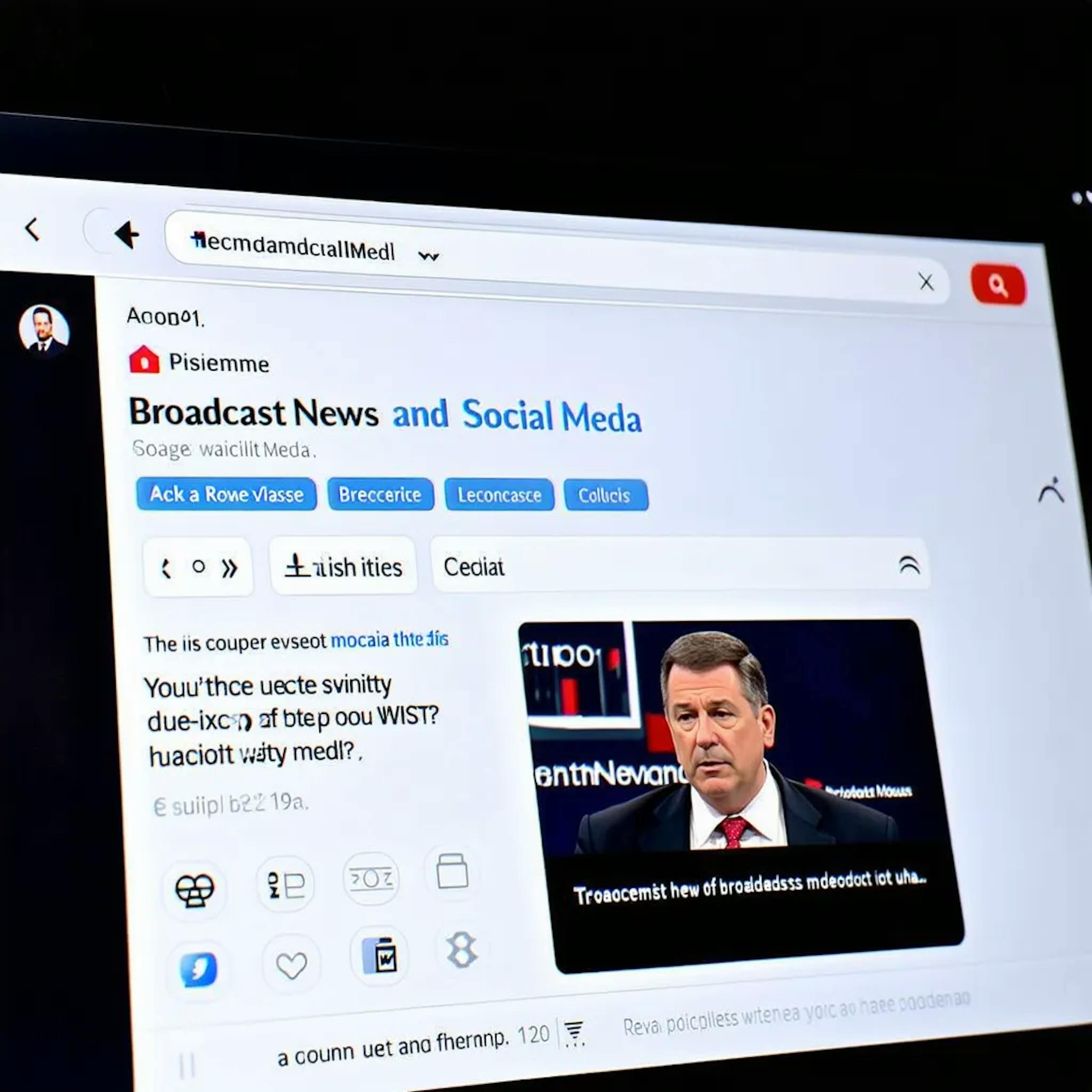 featured image - How Semantic Polarization in Broadcast Media Language Forecasts Semantic Polarity on Social Media