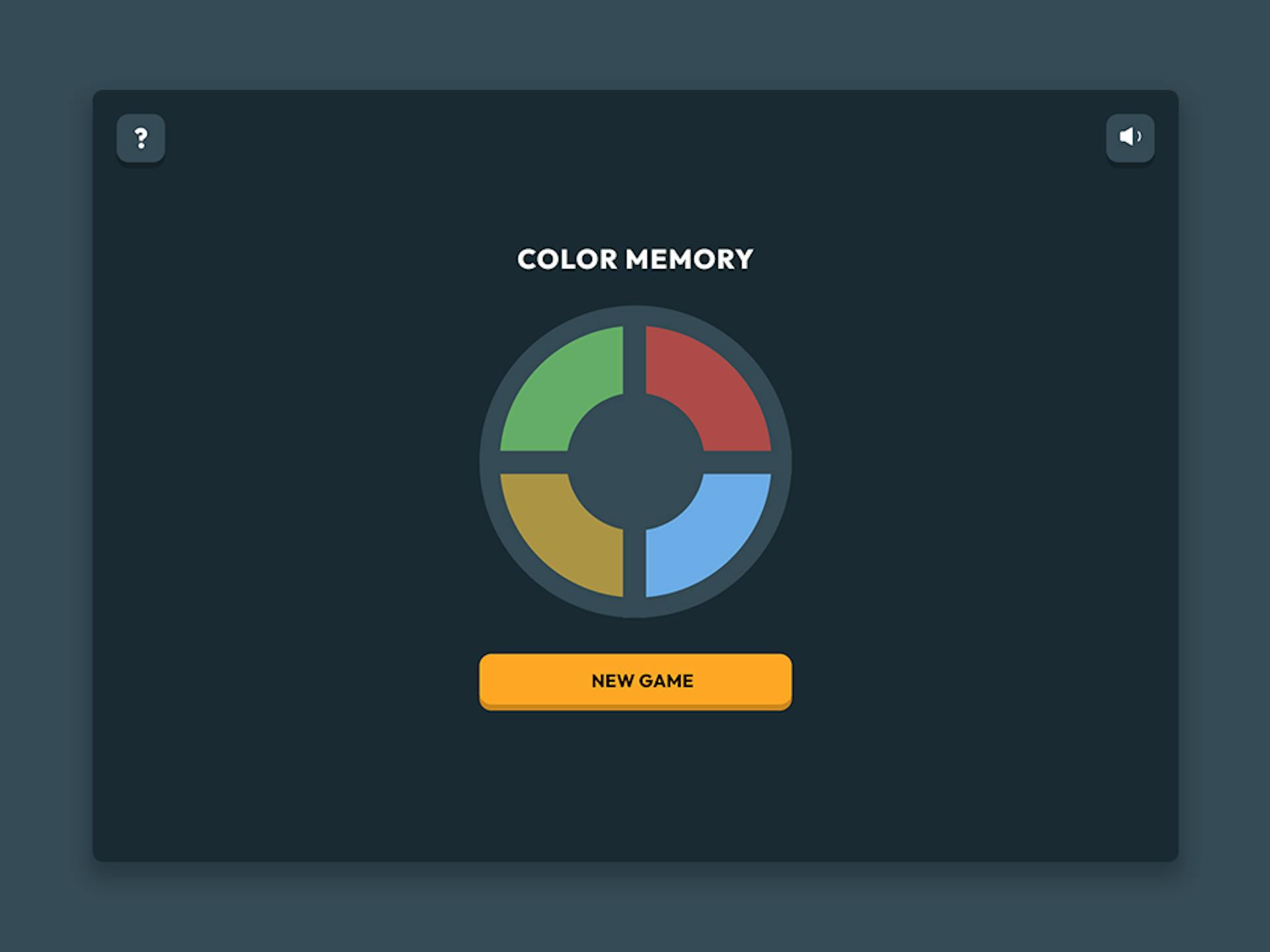 Color Memory Project