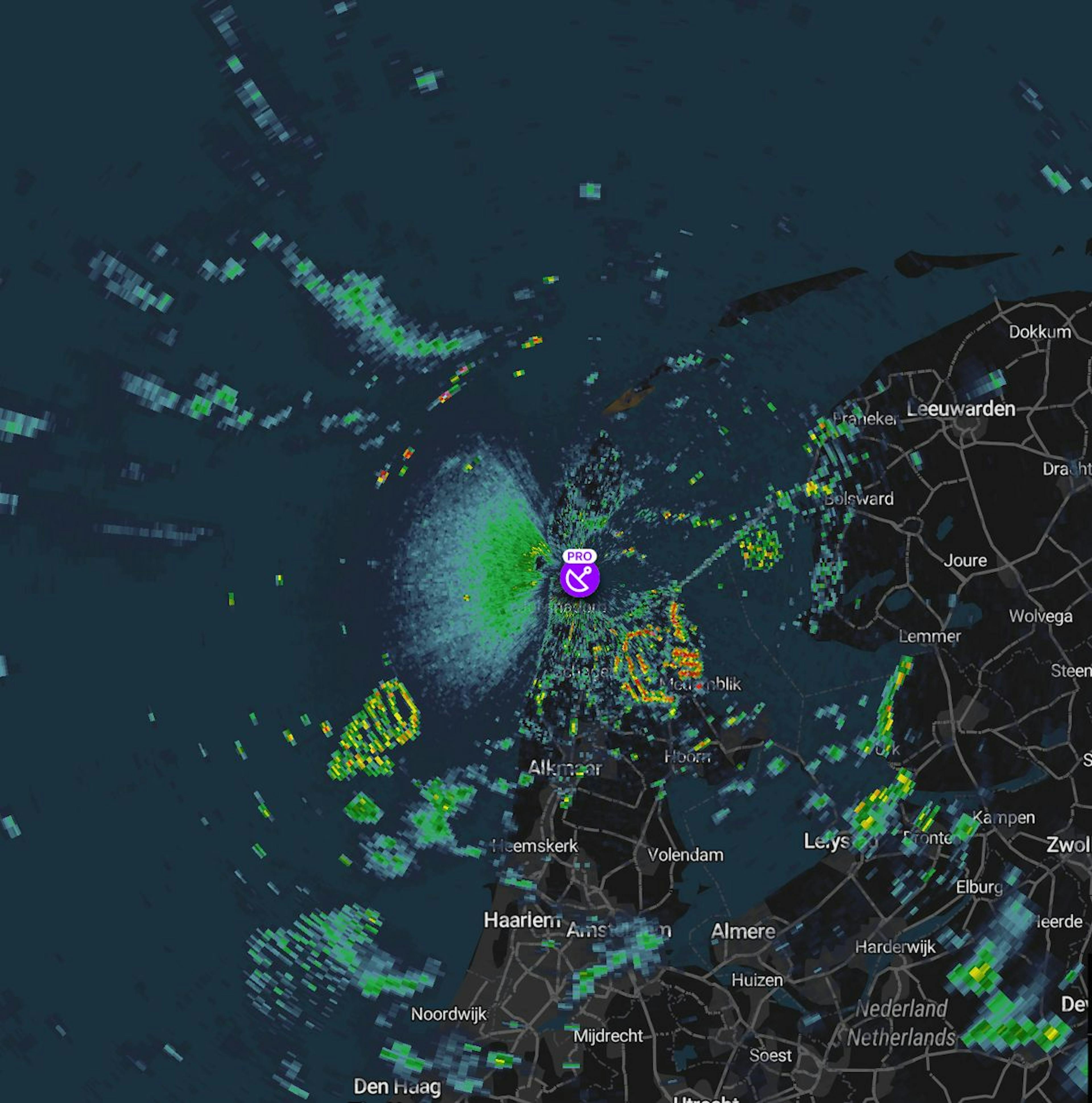 (Screenshot showing how noise is displayed along the highway)